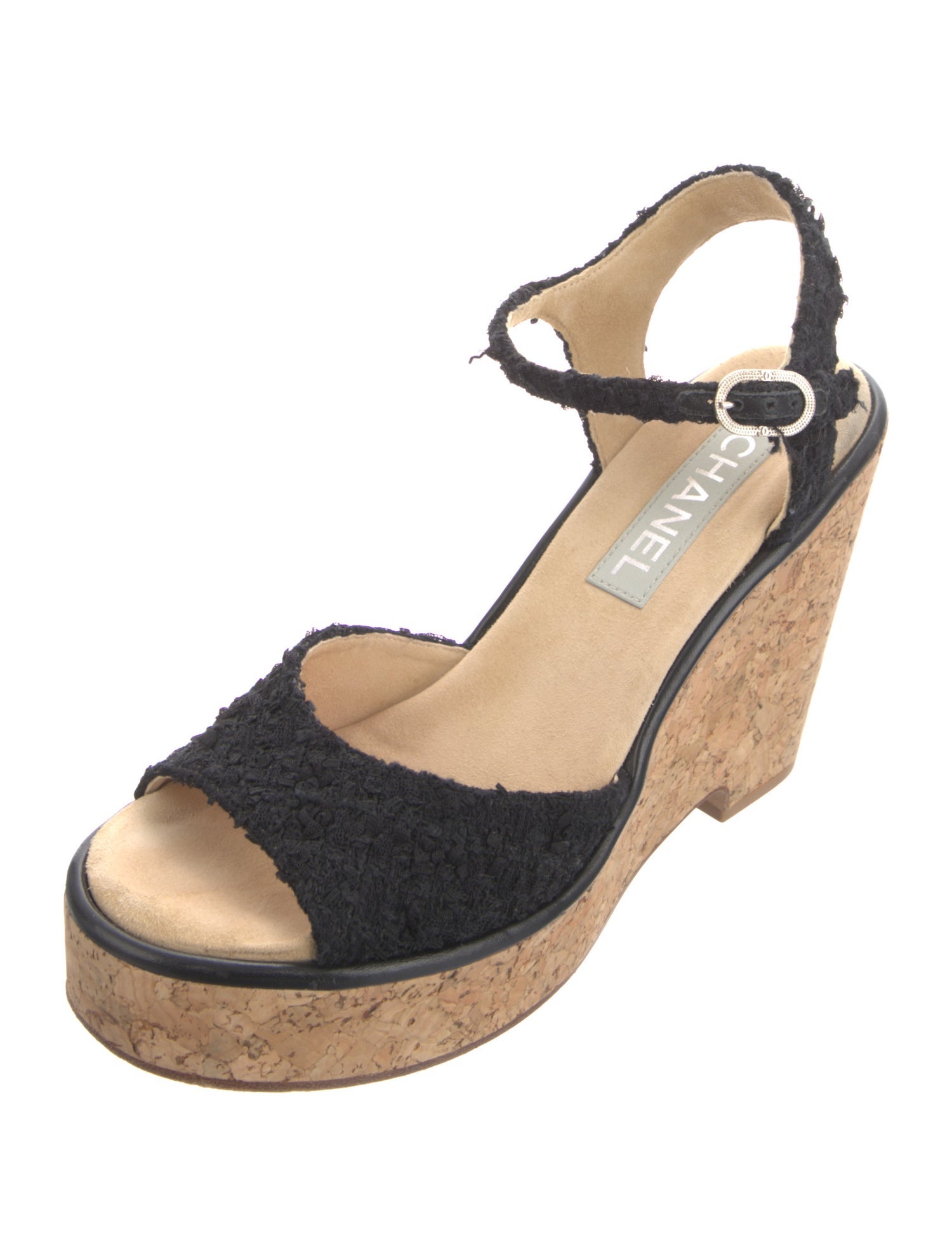 Chanel 2023 Interlocking CC Logo Espadrilles