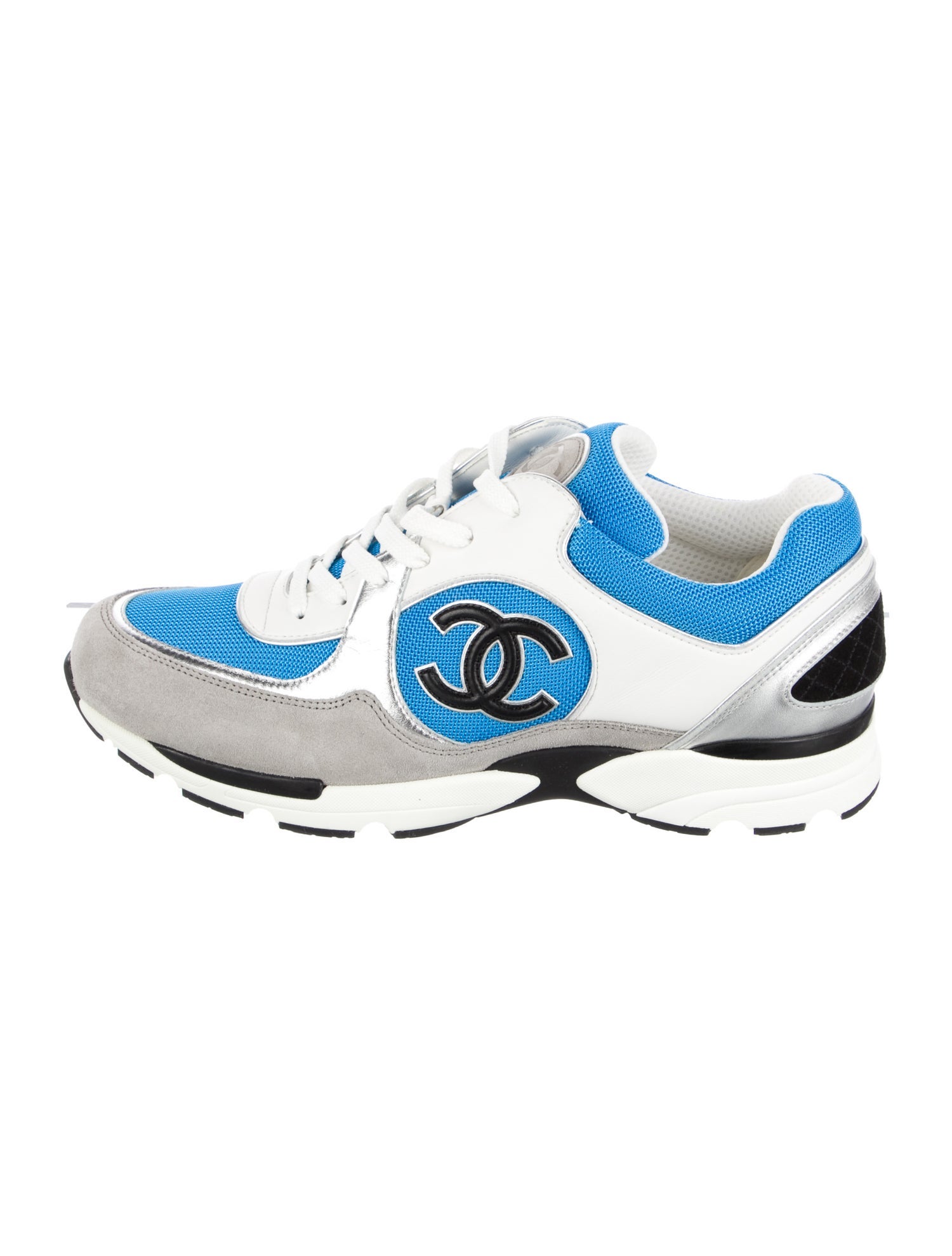 Chanel 2023 Interlocking CC Logo Athletic Sneakers