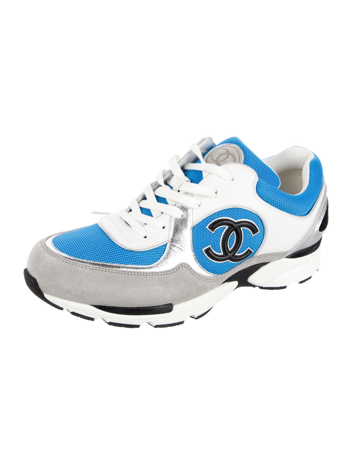Chanel 2023 Interlocking CC Logo Athletic Sneakers
