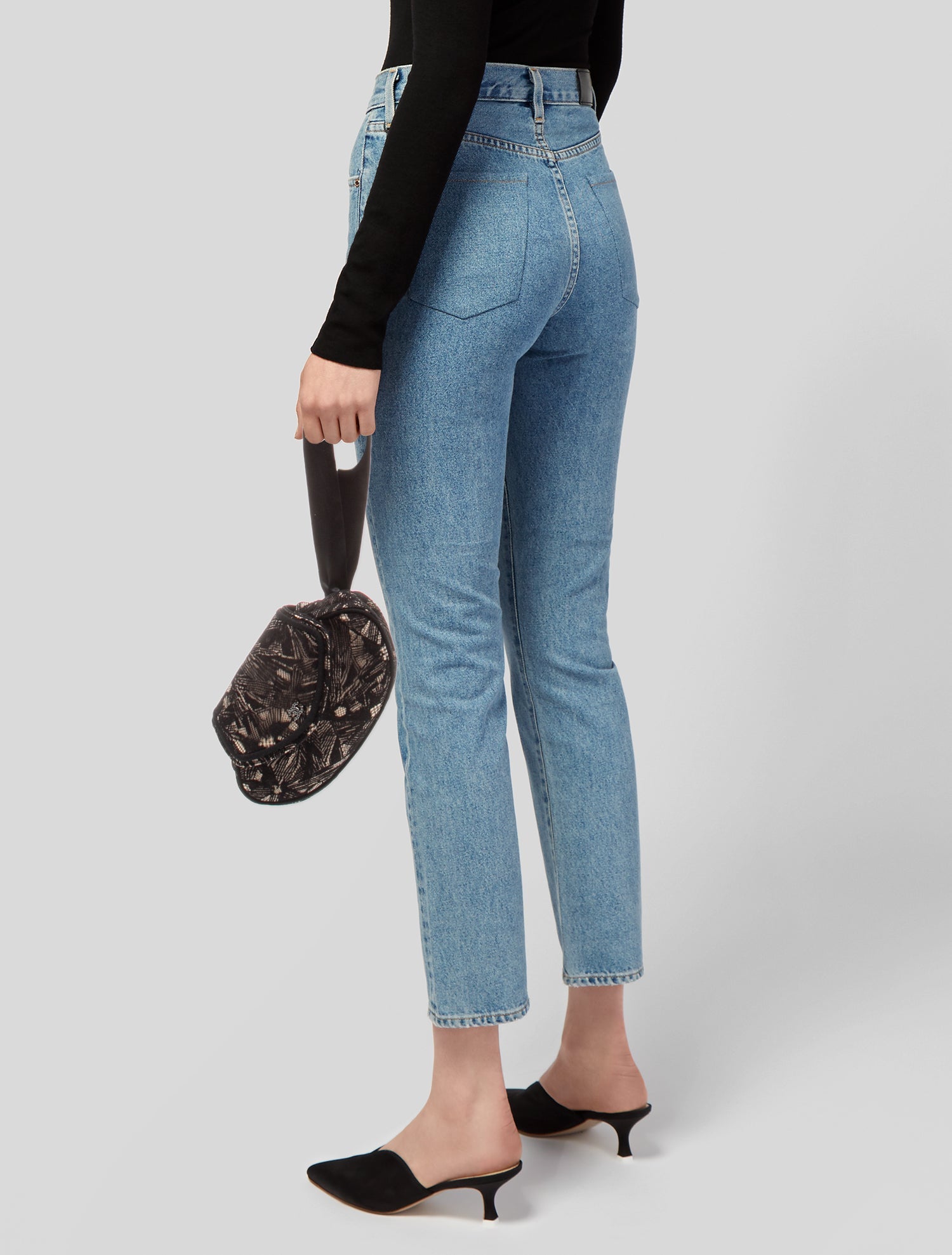 Chanel Lace Ribbon Clutch