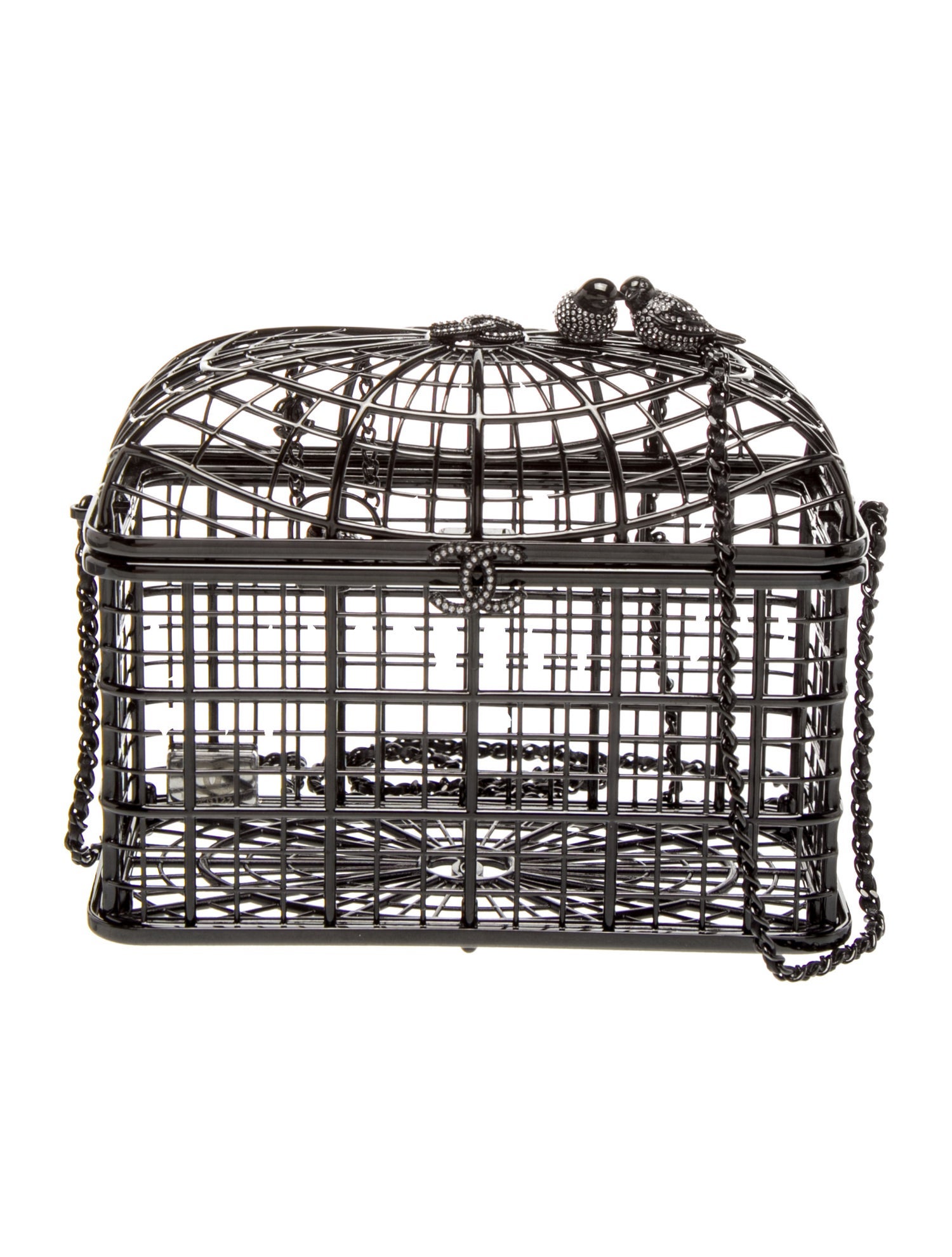 Chanel 2025 Bird Cage Minaudiere Clutch