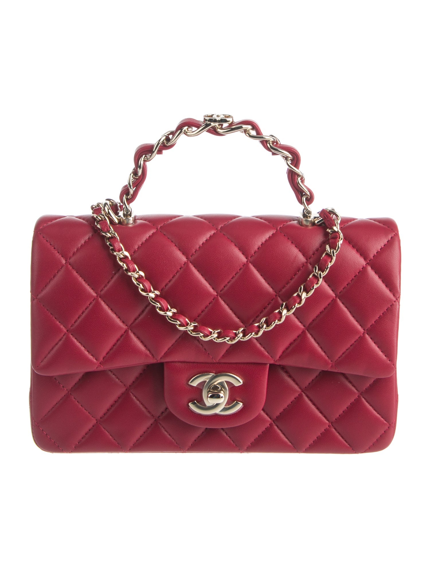Chanel 2023 Rectangular Mini Top Handle Flap Bag