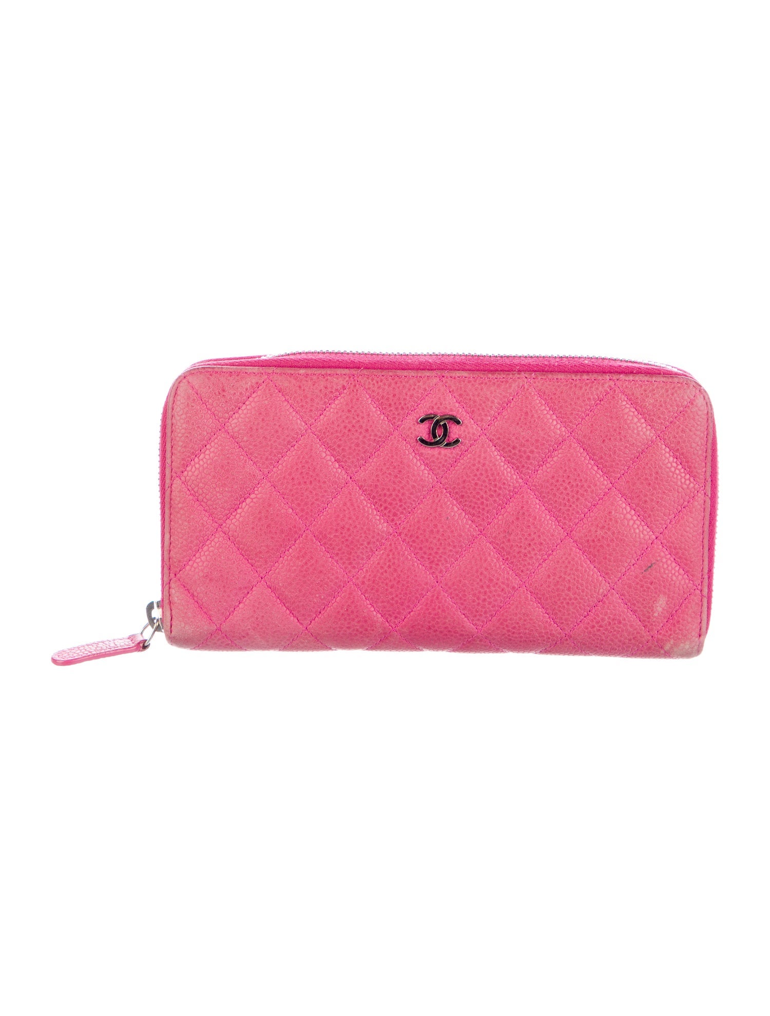 Chanel 2014-2015 Interlocking CC Logo Continental Wallet