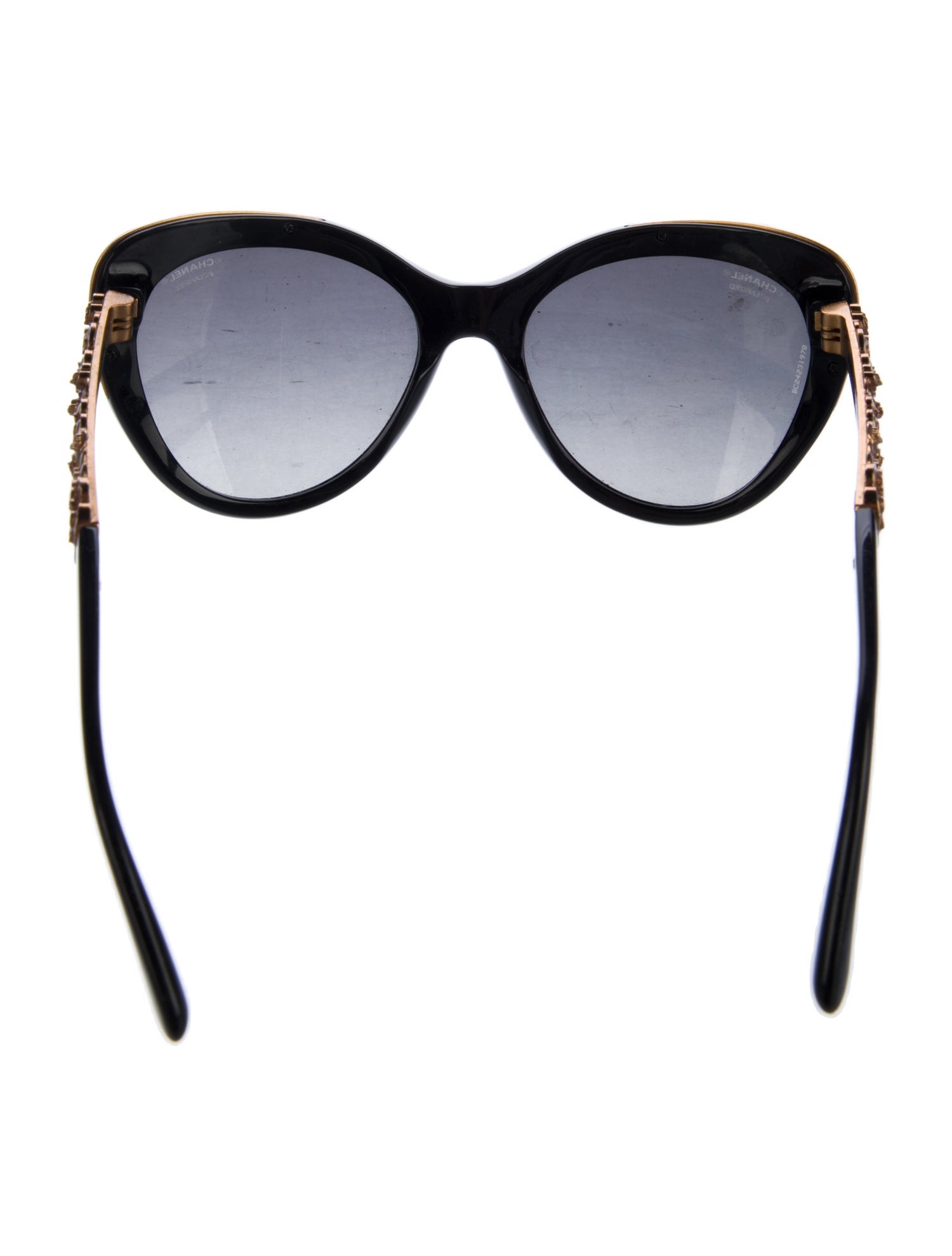 Chanel Interlocking CC Logo Cat-Eye Sunglasses