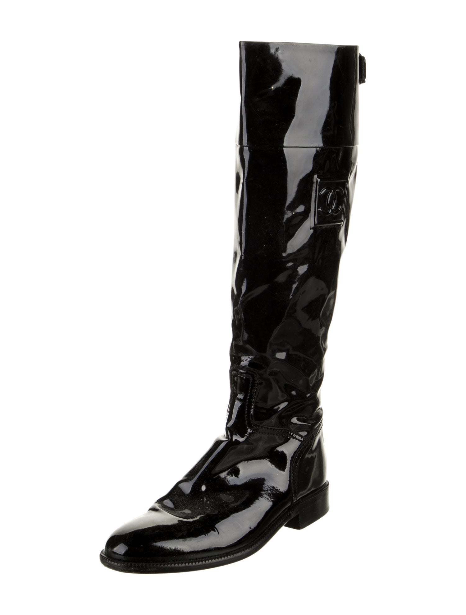 Chanel Vintage Sport Riding Boots