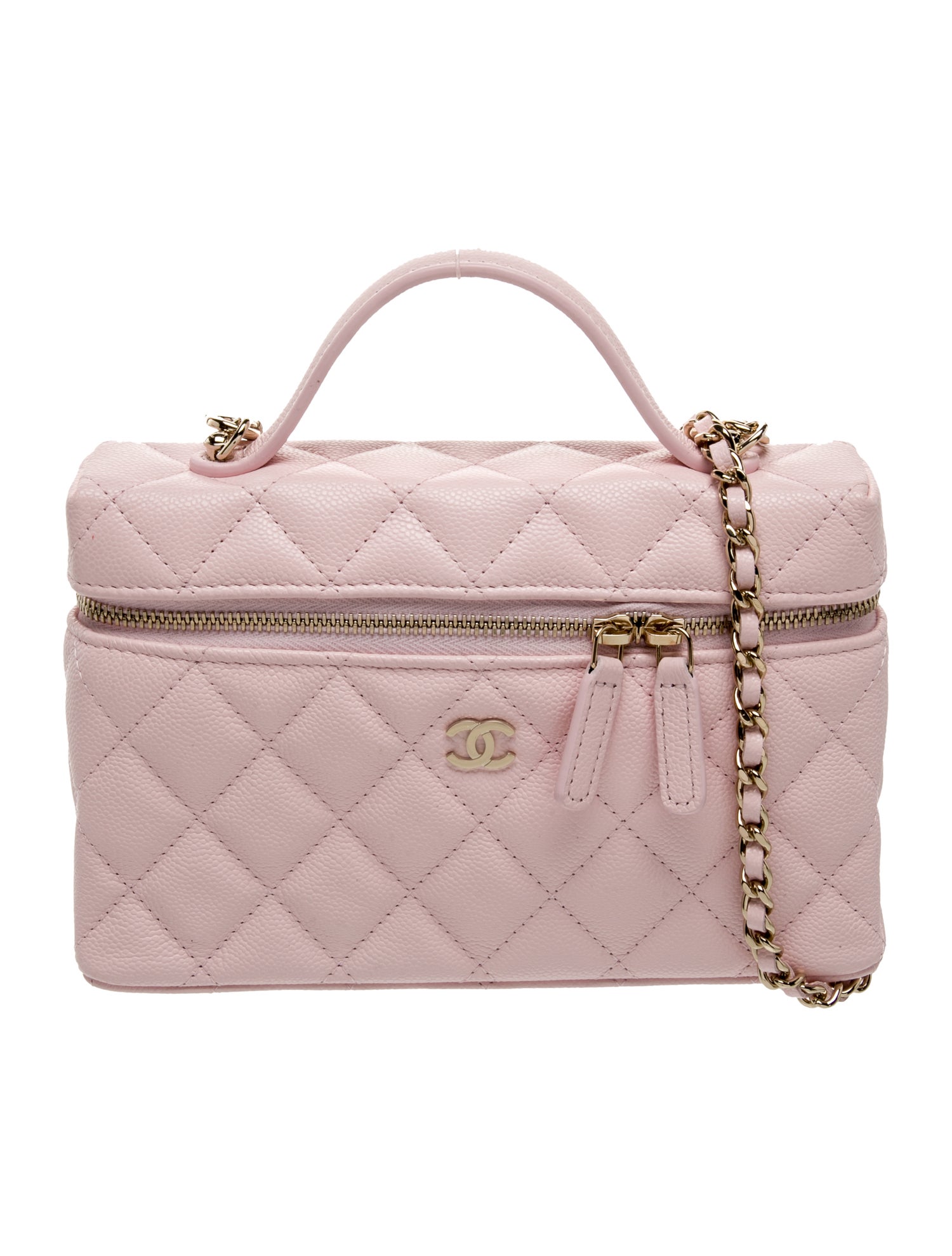 Chanel Slim Vanity Case w/ Chain w/ Tags