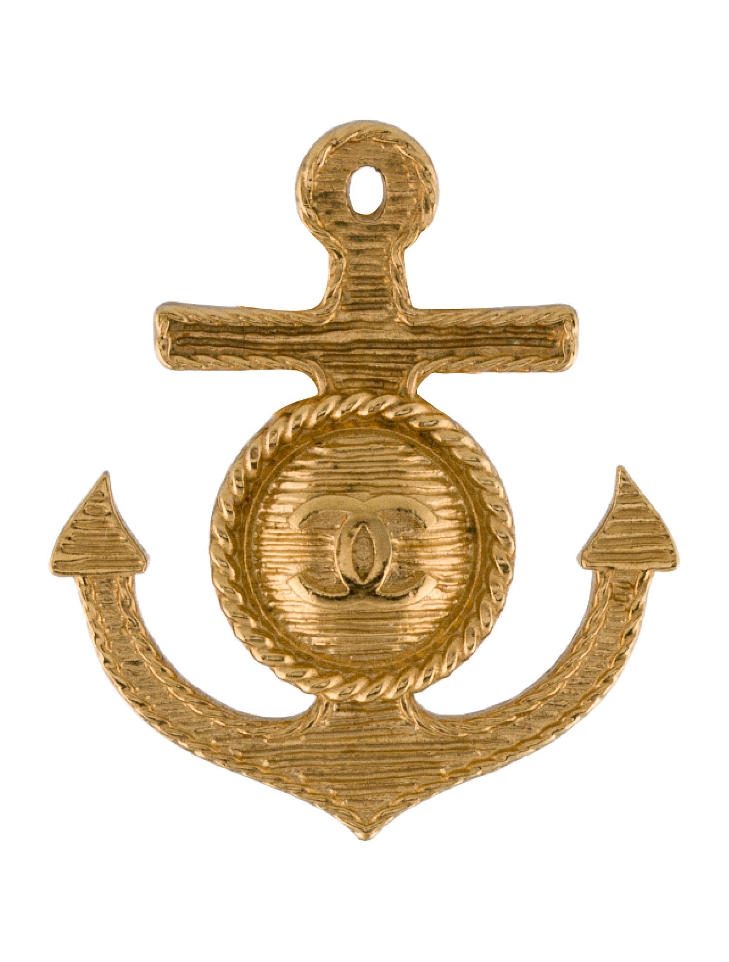 Chanel CC Anchor Pin