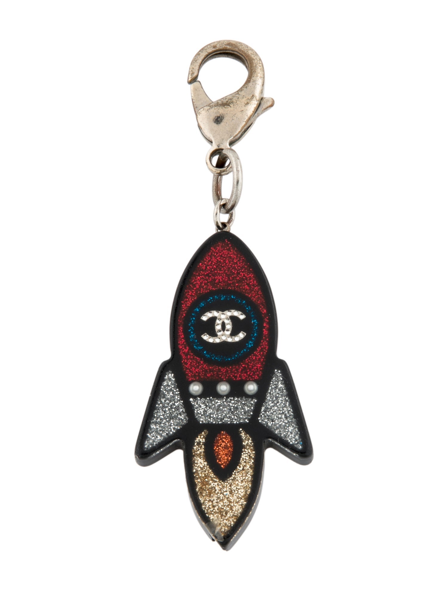 Chanel CC Rocket Ship Charm
