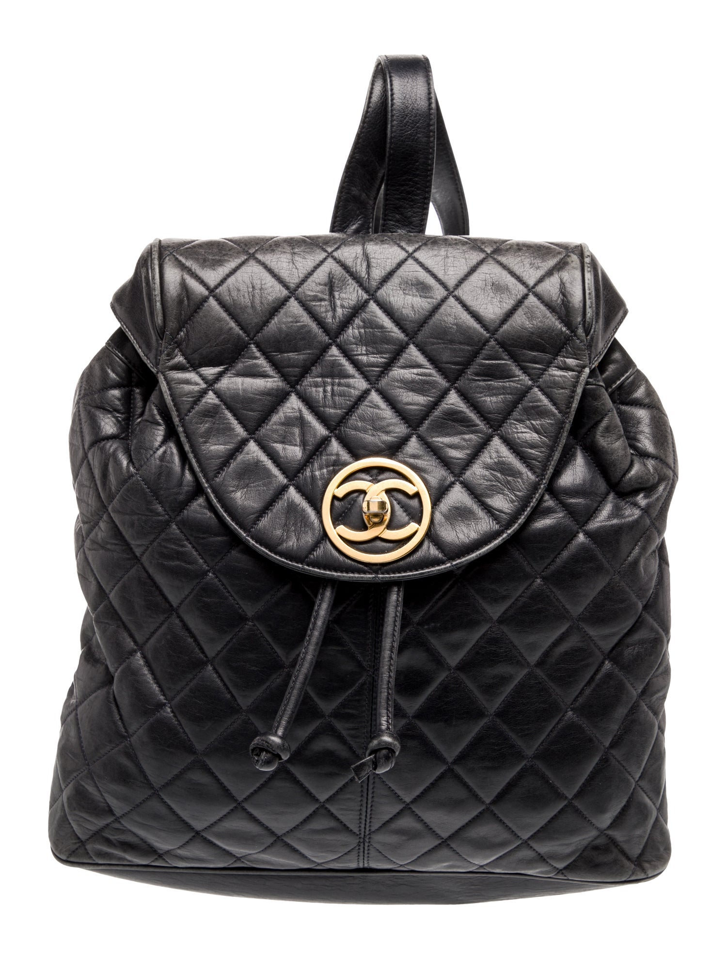 Chanel Quilted CC Backpack