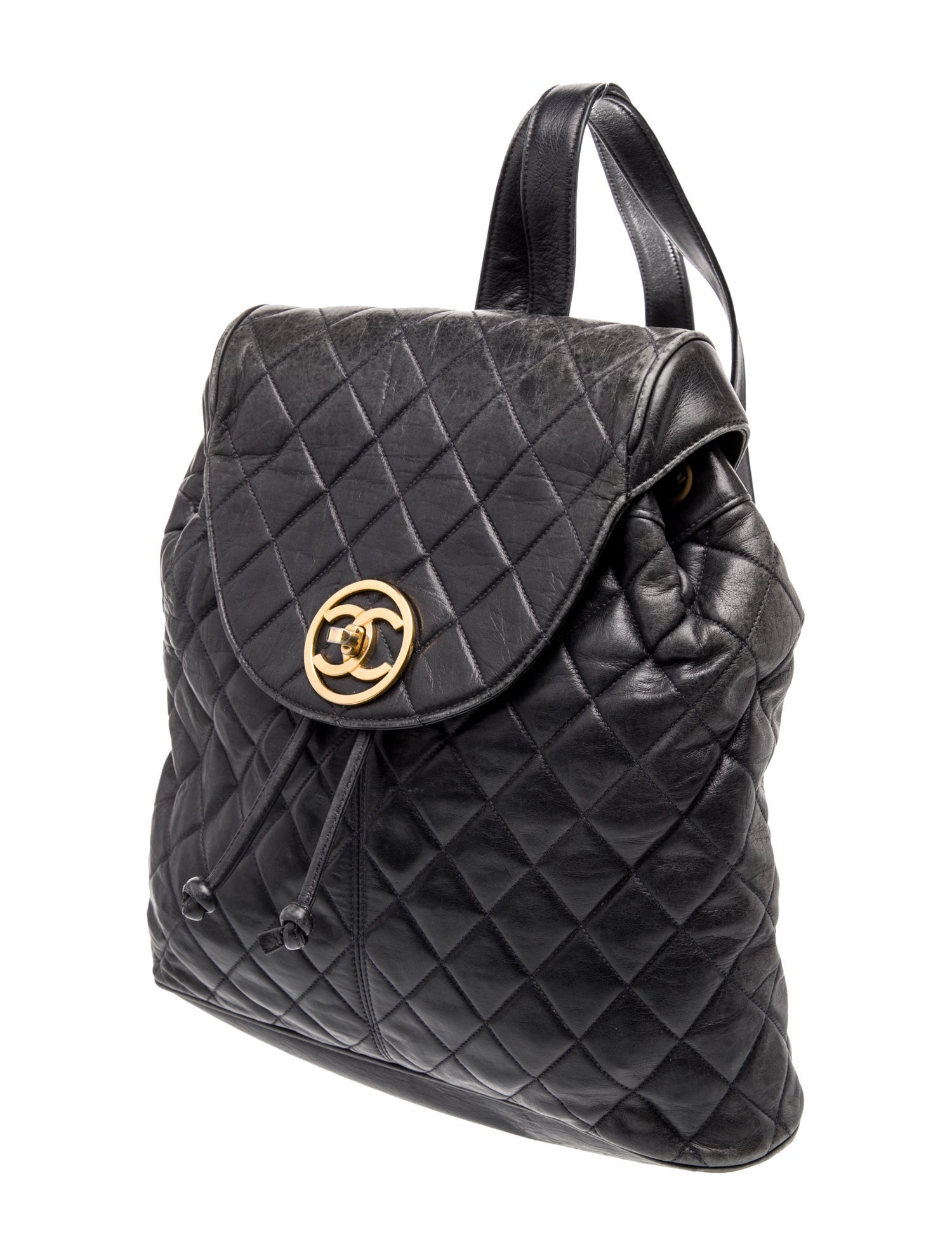 Chanel Quilted CC Backpack