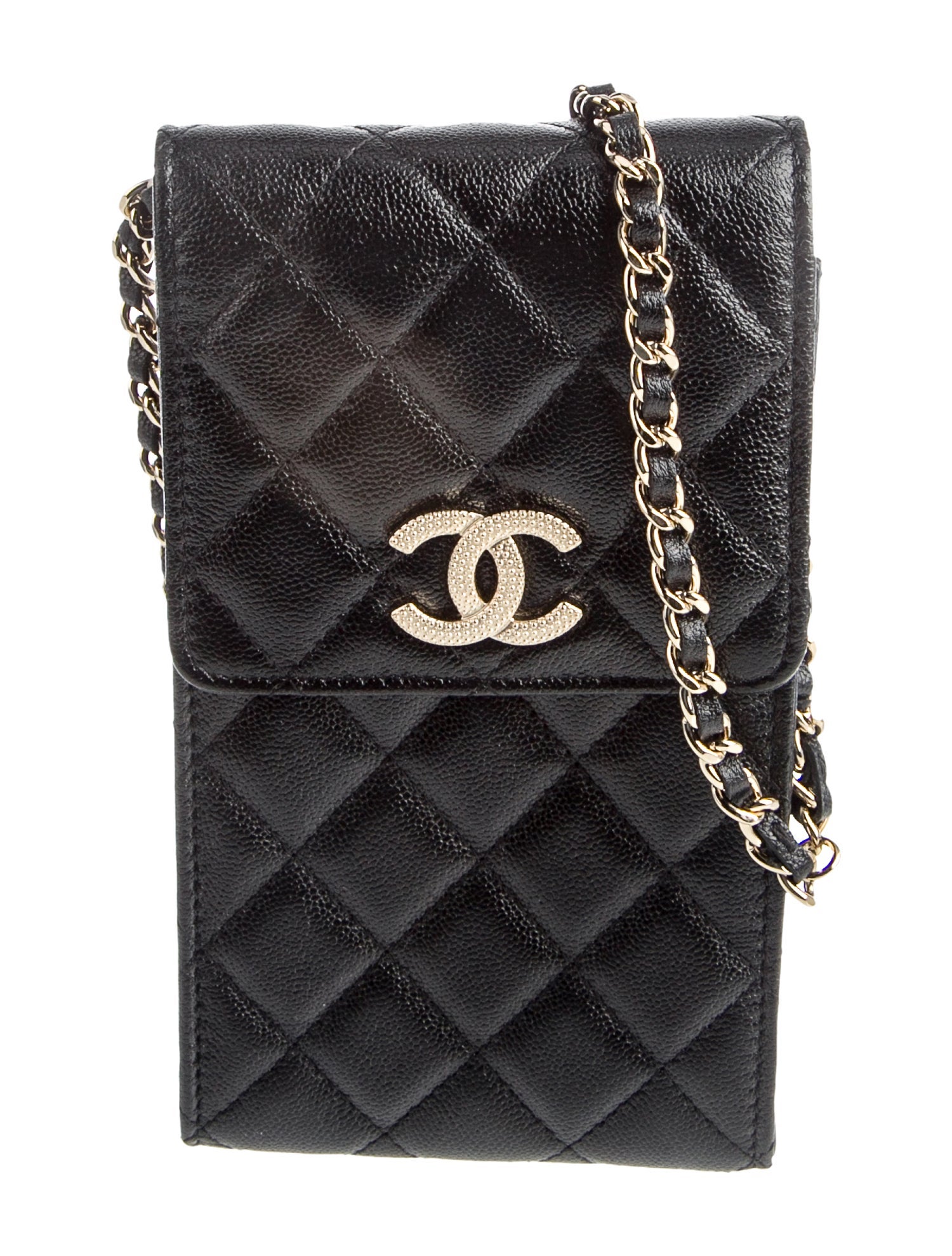 Chanel Phone & Airpods Pro Case w/ Chain