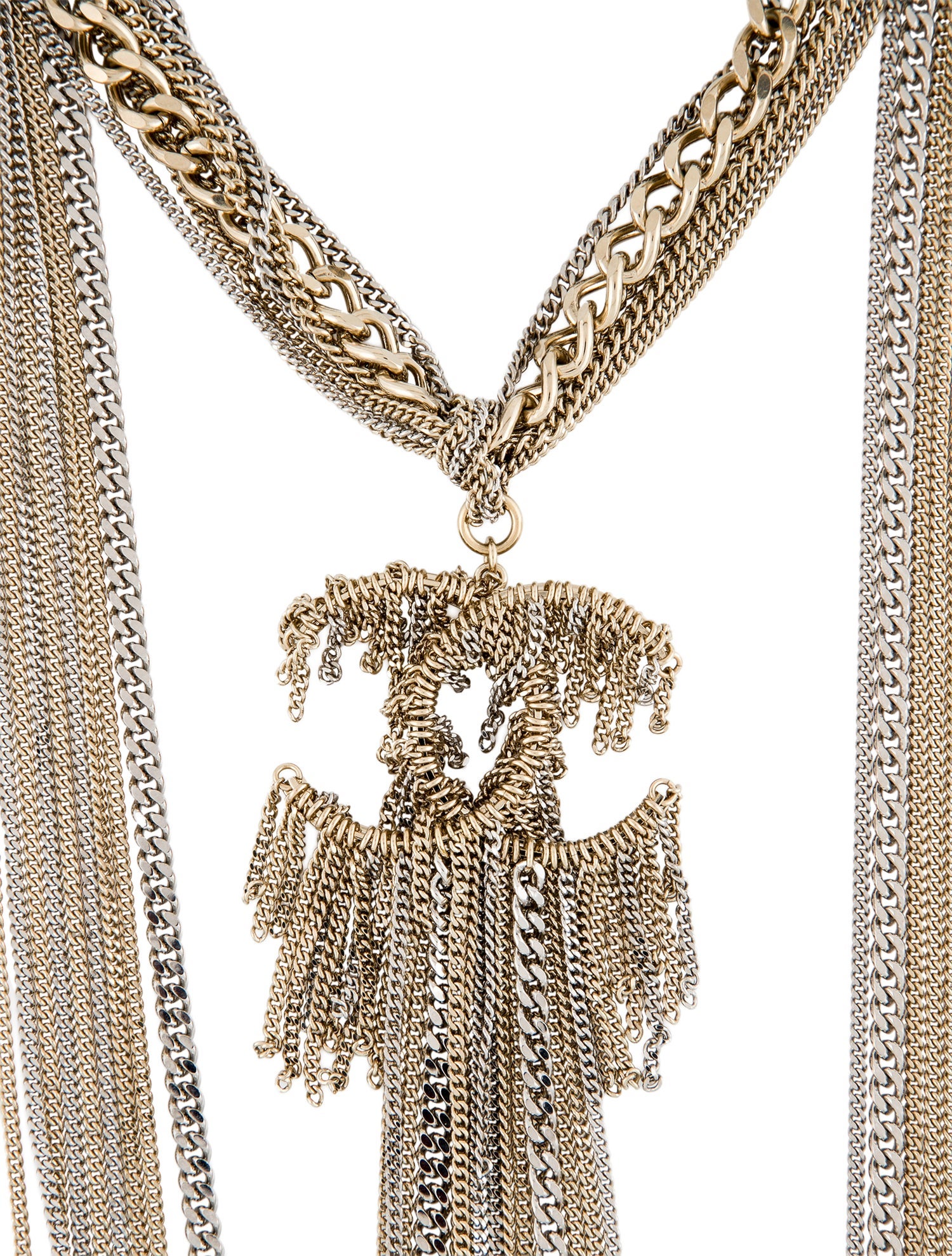 Chanel Multichain CC Collar Necklace