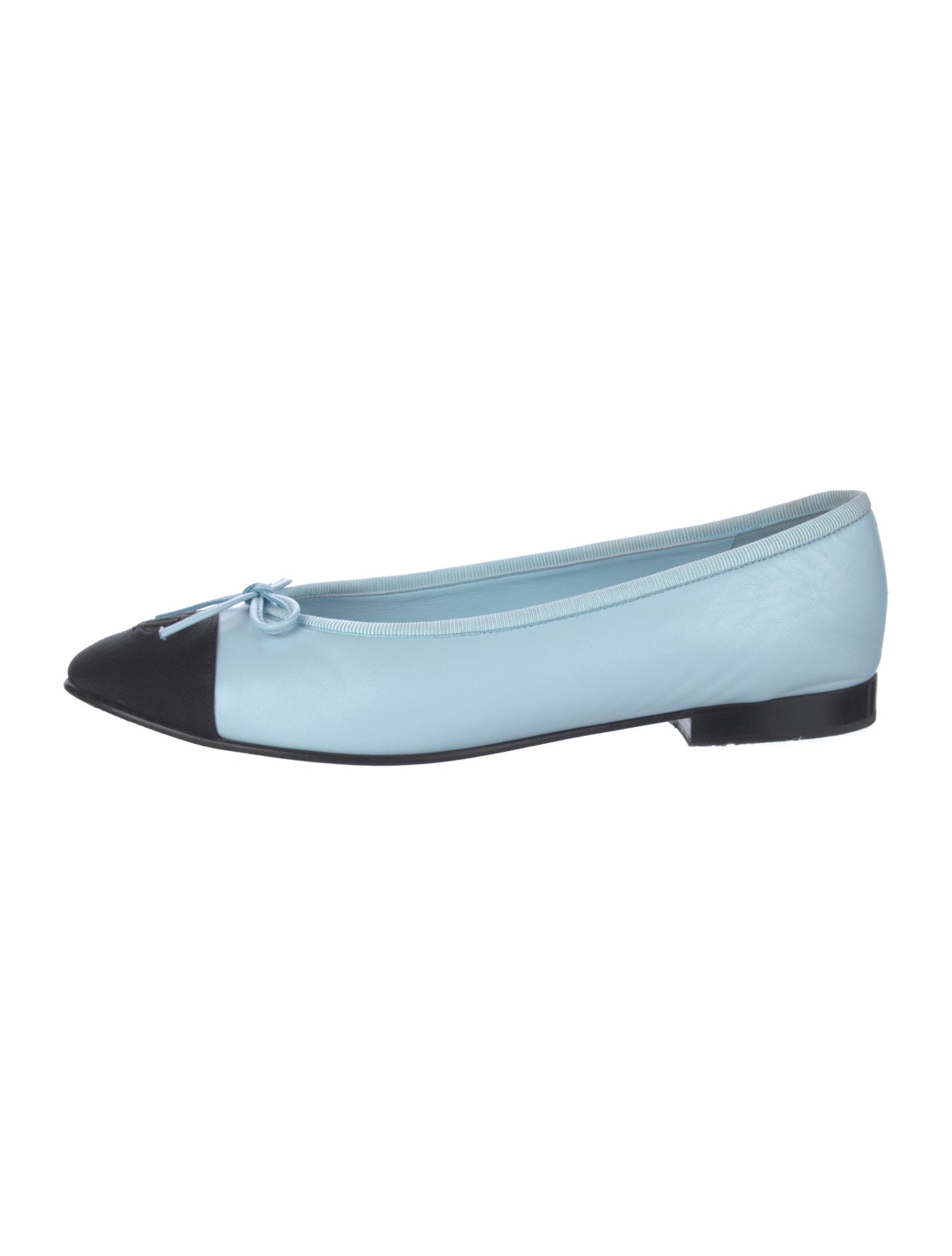 Chanel 2024 Interlocking CC Logo Ballet Flats
