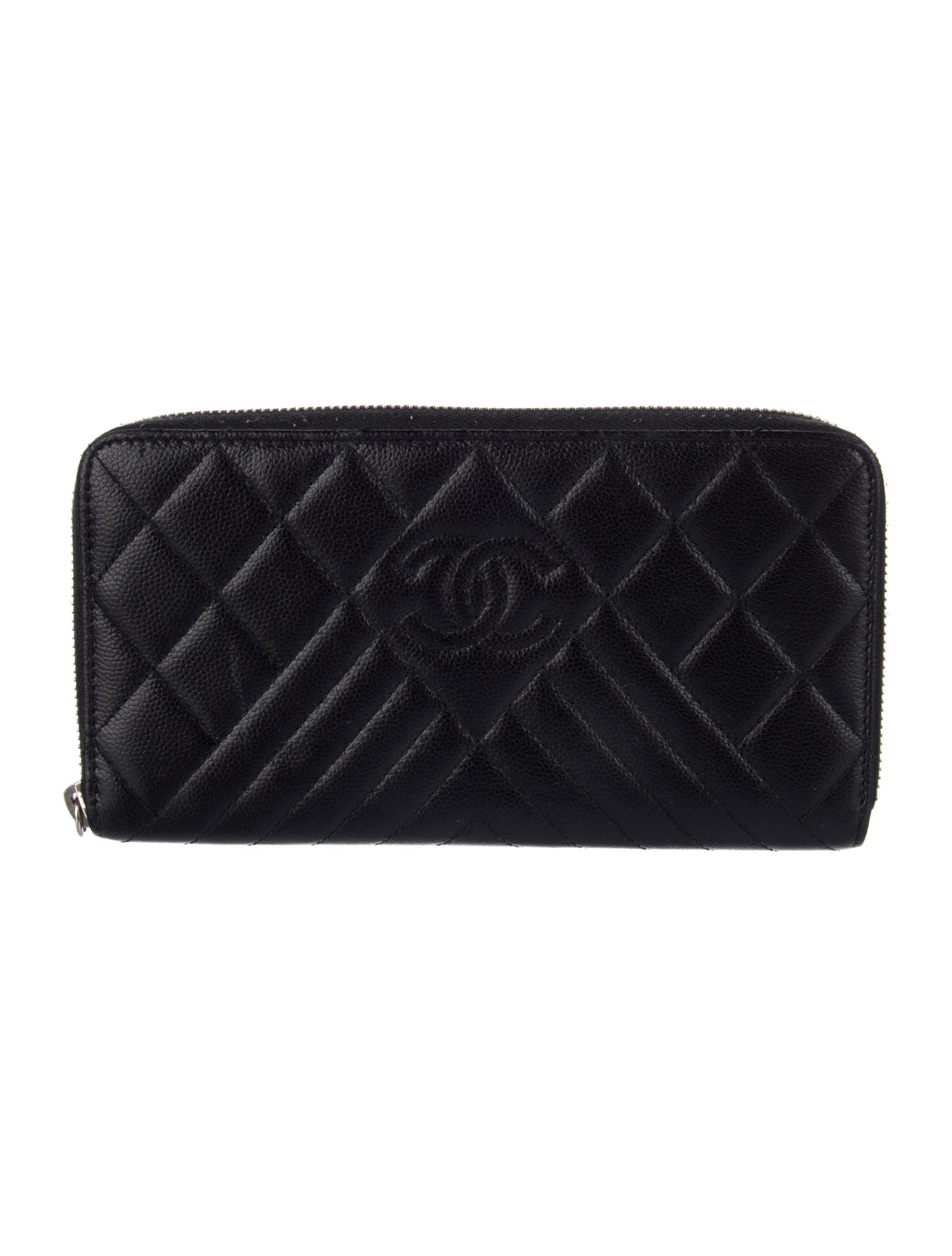 Chanel 2018-2019 Interlocking CC Logo Continental Wallet