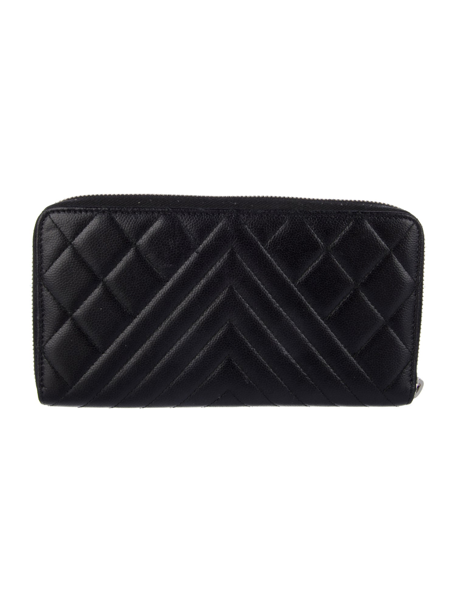Chanel 2018-2019 Interlocking CC Logo Continental Wallet