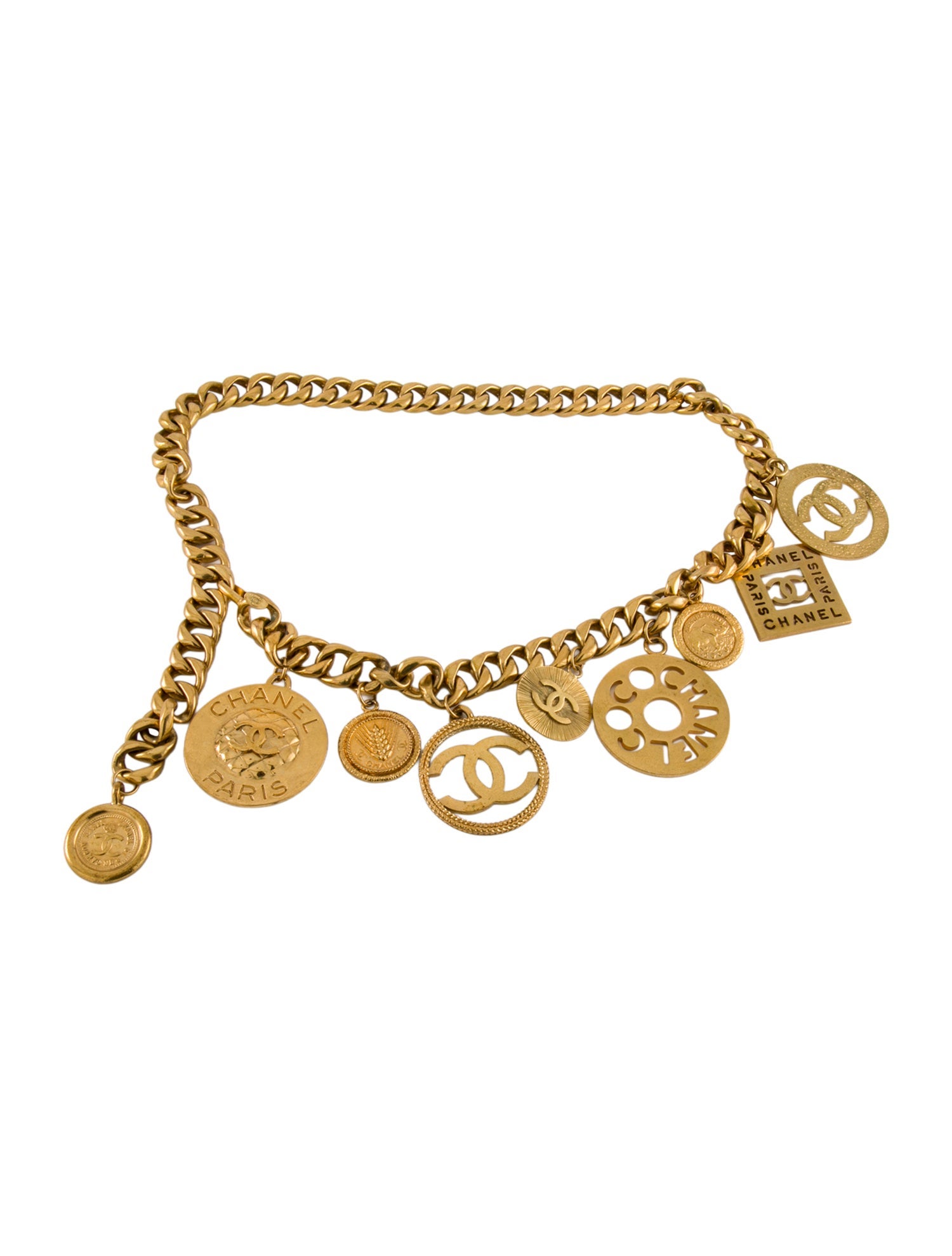 Chanel Vintage 1992 Chain-Link Belt