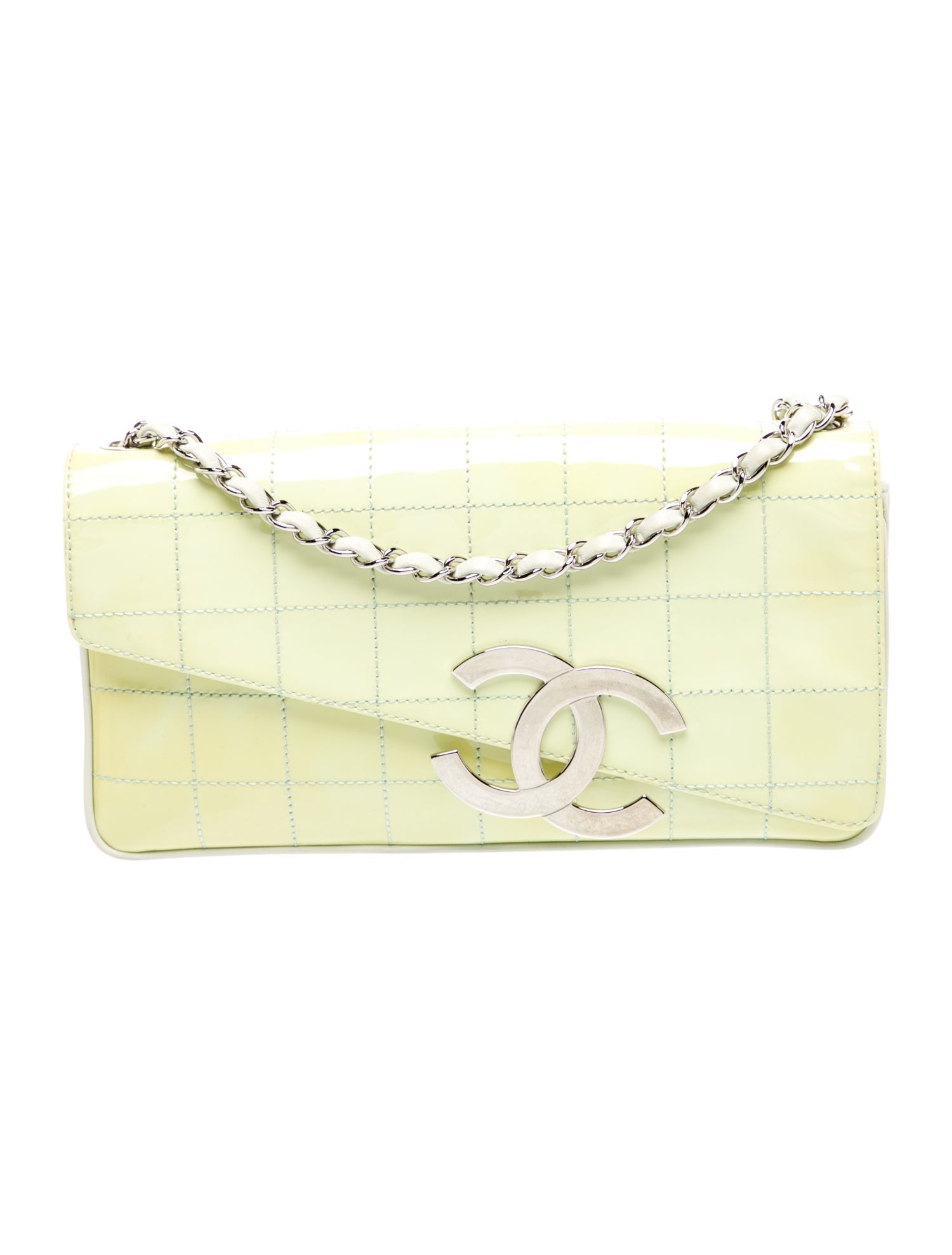 Chanel Diagonal Flap Chocolate Bar