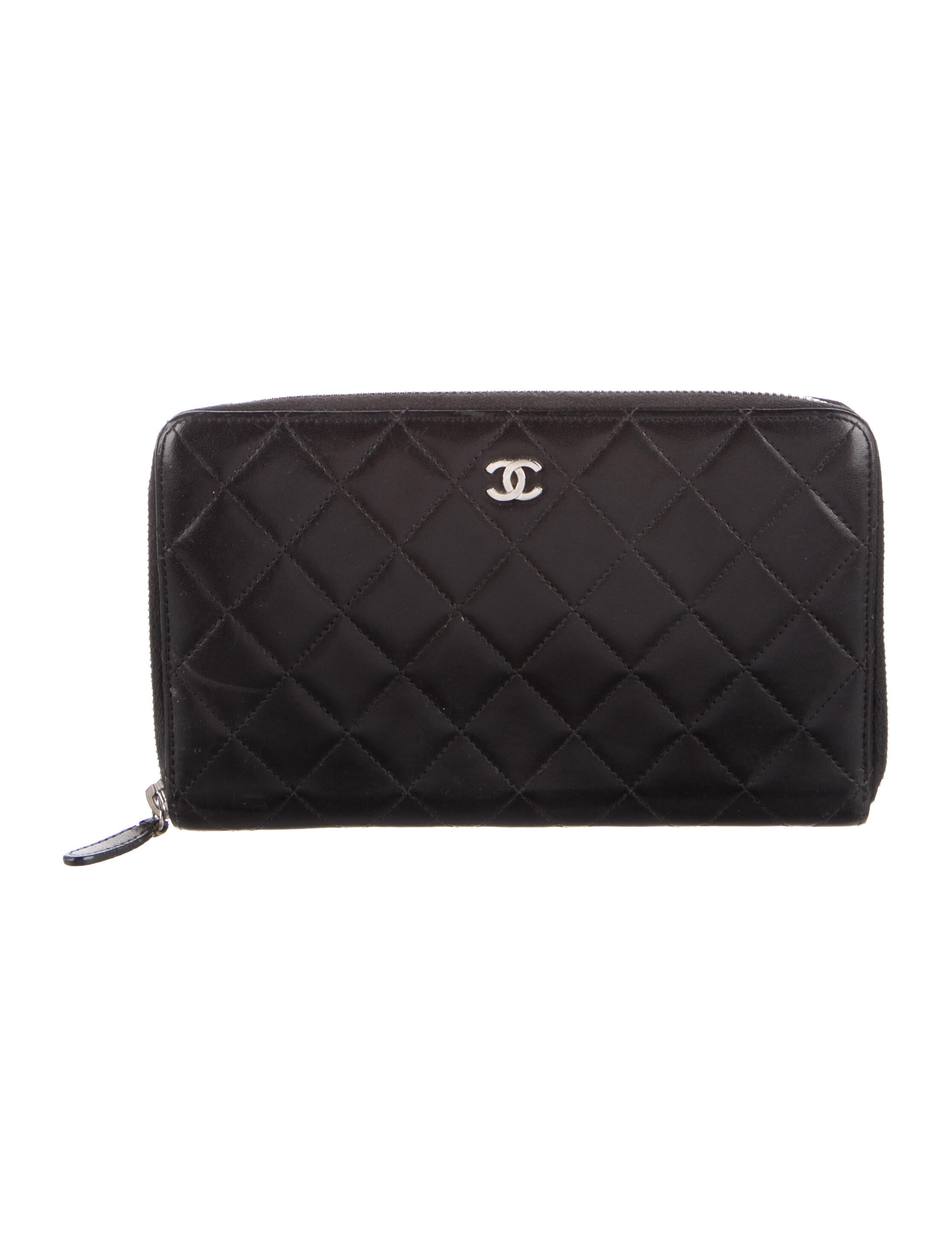 Chanel 2012-2013 Travel Zip Around Continental Wallet