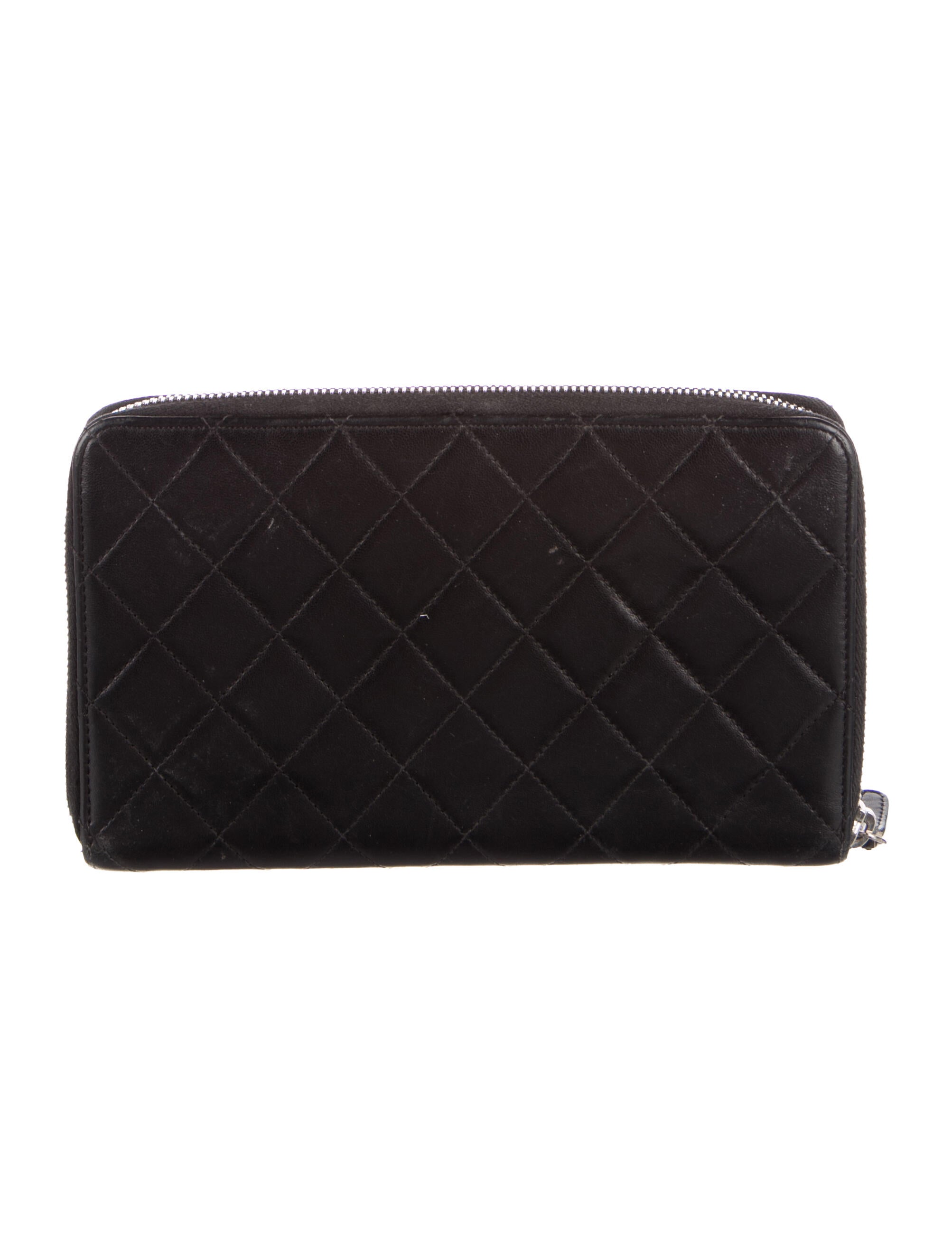 Chanel 2012-2013 Travel Zip Around Continental Wallet