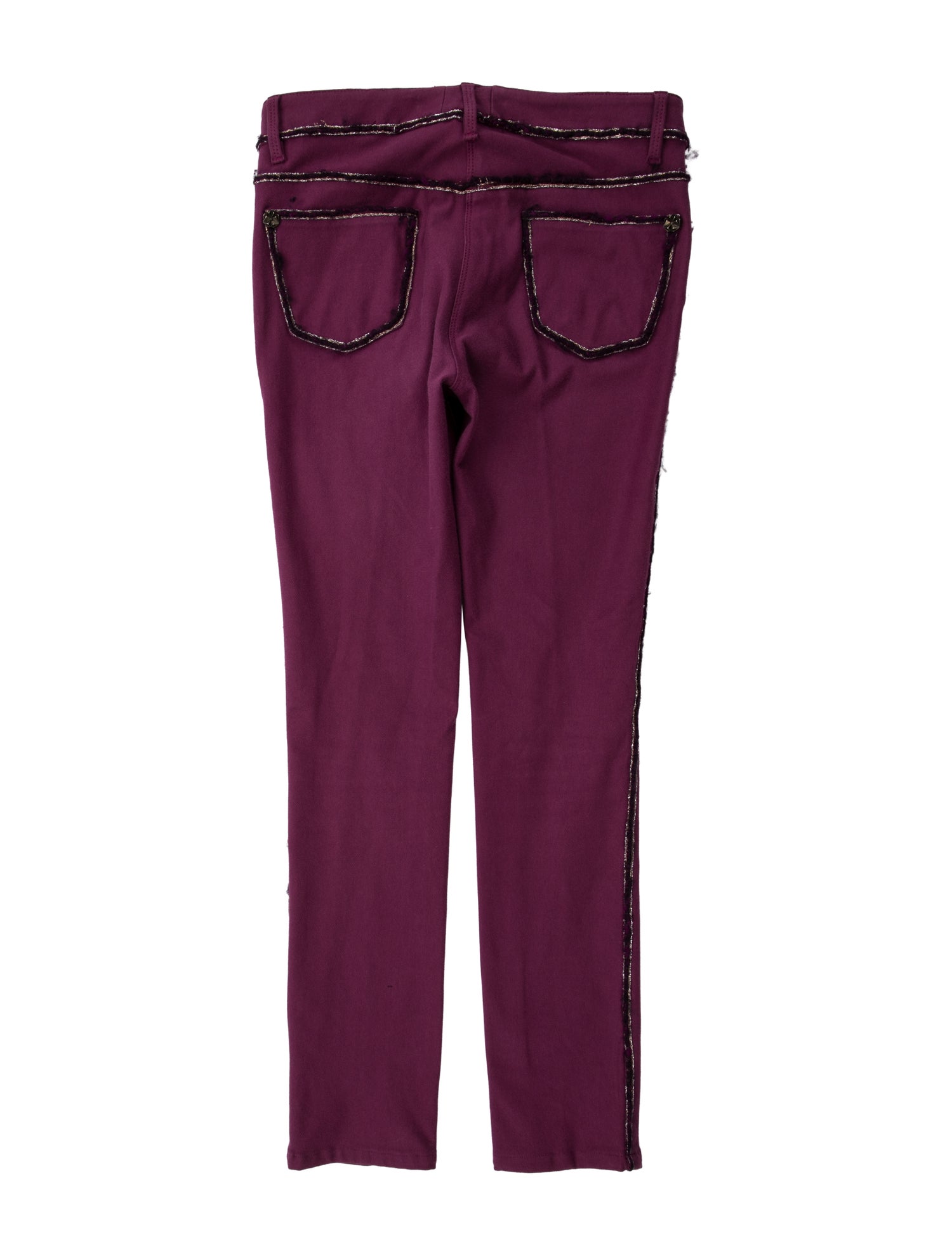 Chanel 2012 Skinny Leg Pants