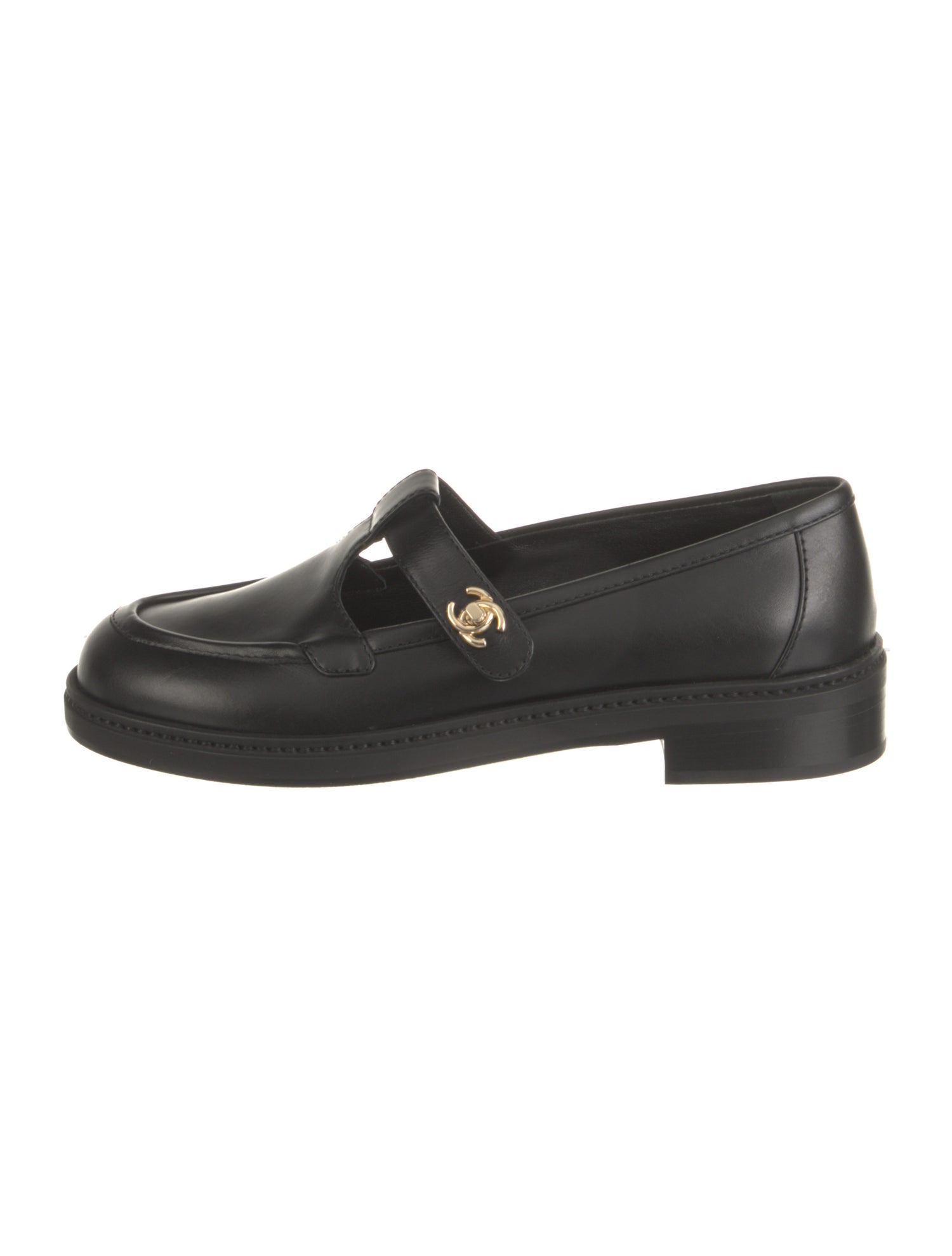 Chanel 2025 Interlocking CC Logo Loafers