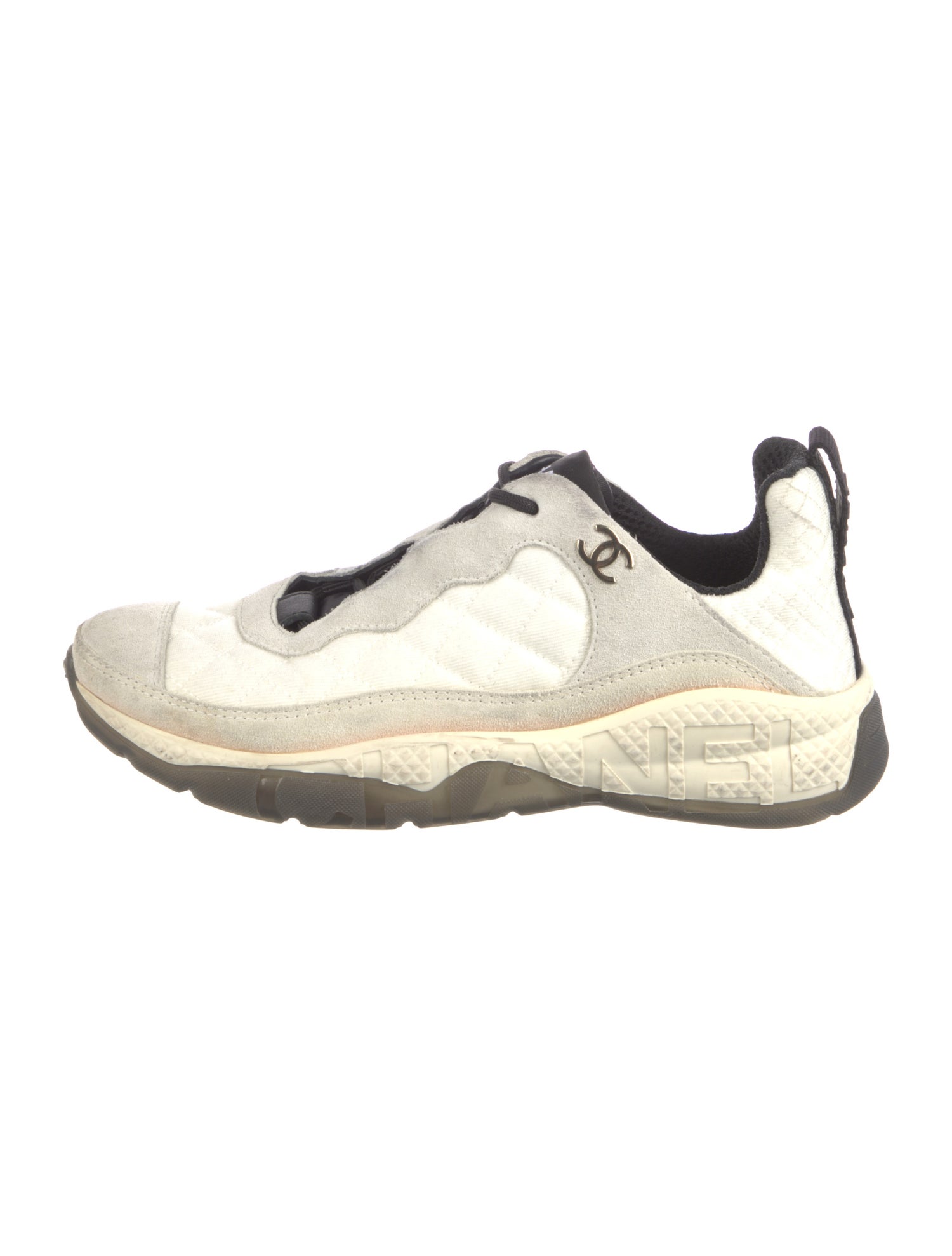 Chanel Interlocking CC Logo Sneakers