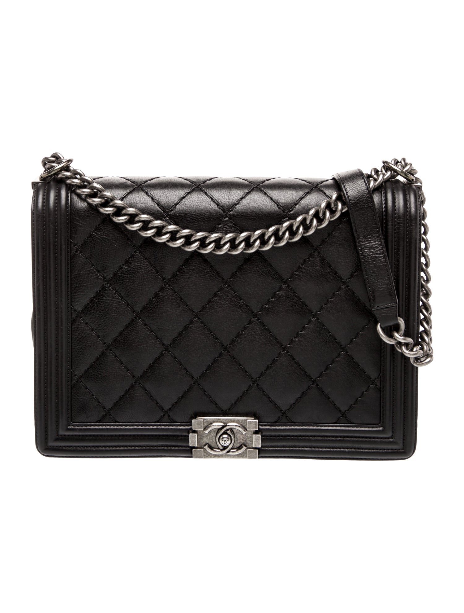 Chanel XL Double Stitch Boy Bag