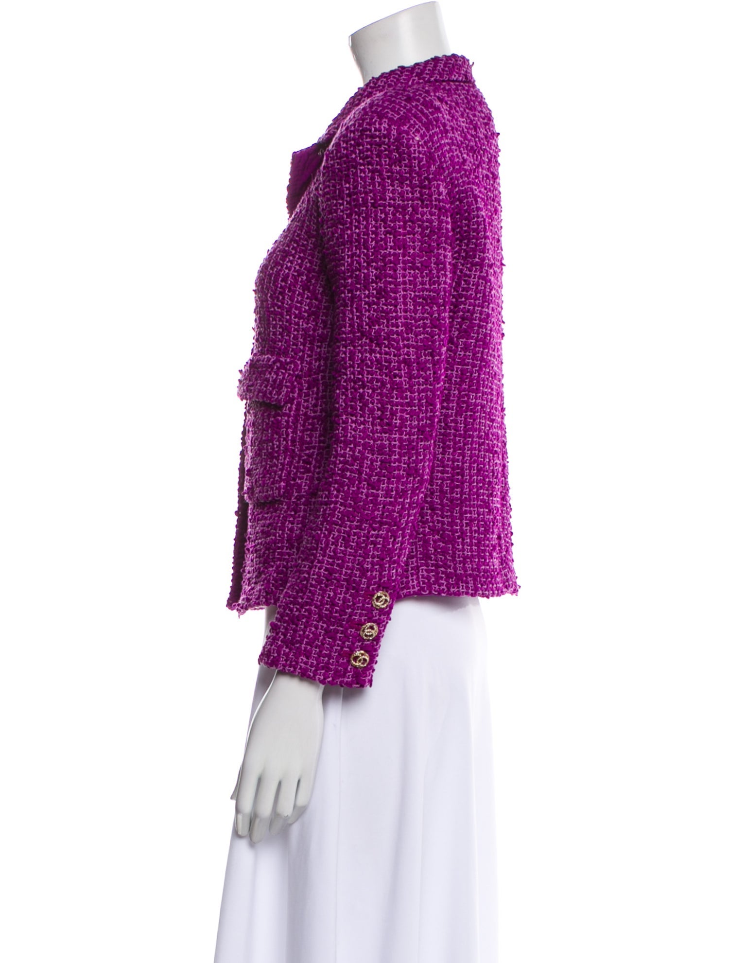 Chanel 2021 Tweed Pattern Blazer