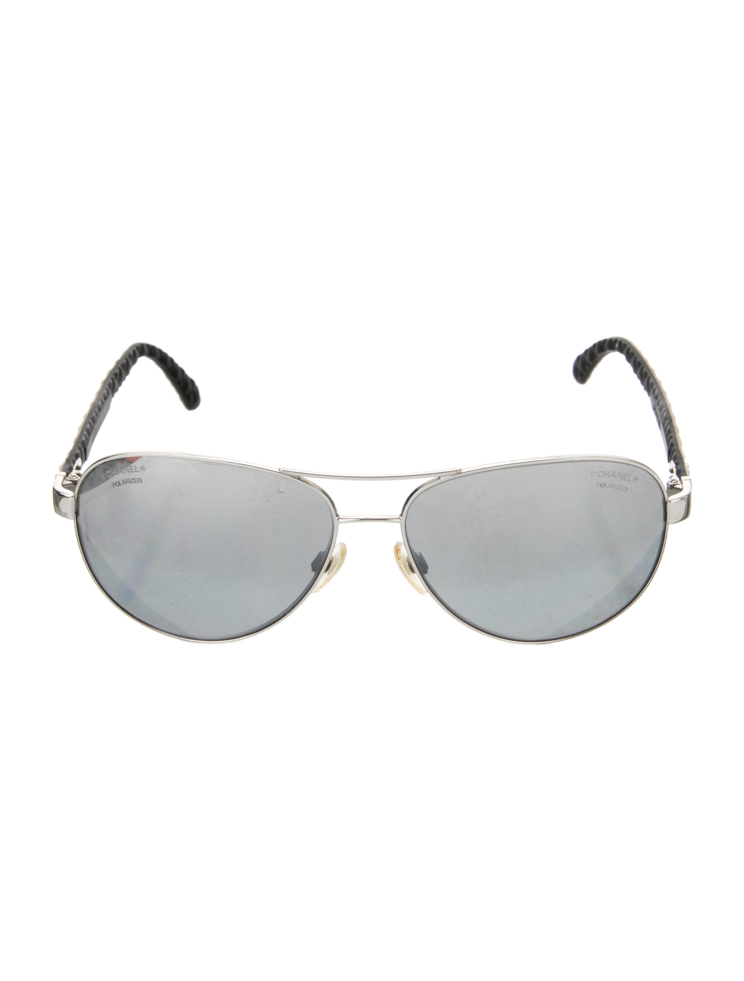 Chanel Interlocking CC Logo Aviator Sunglasses