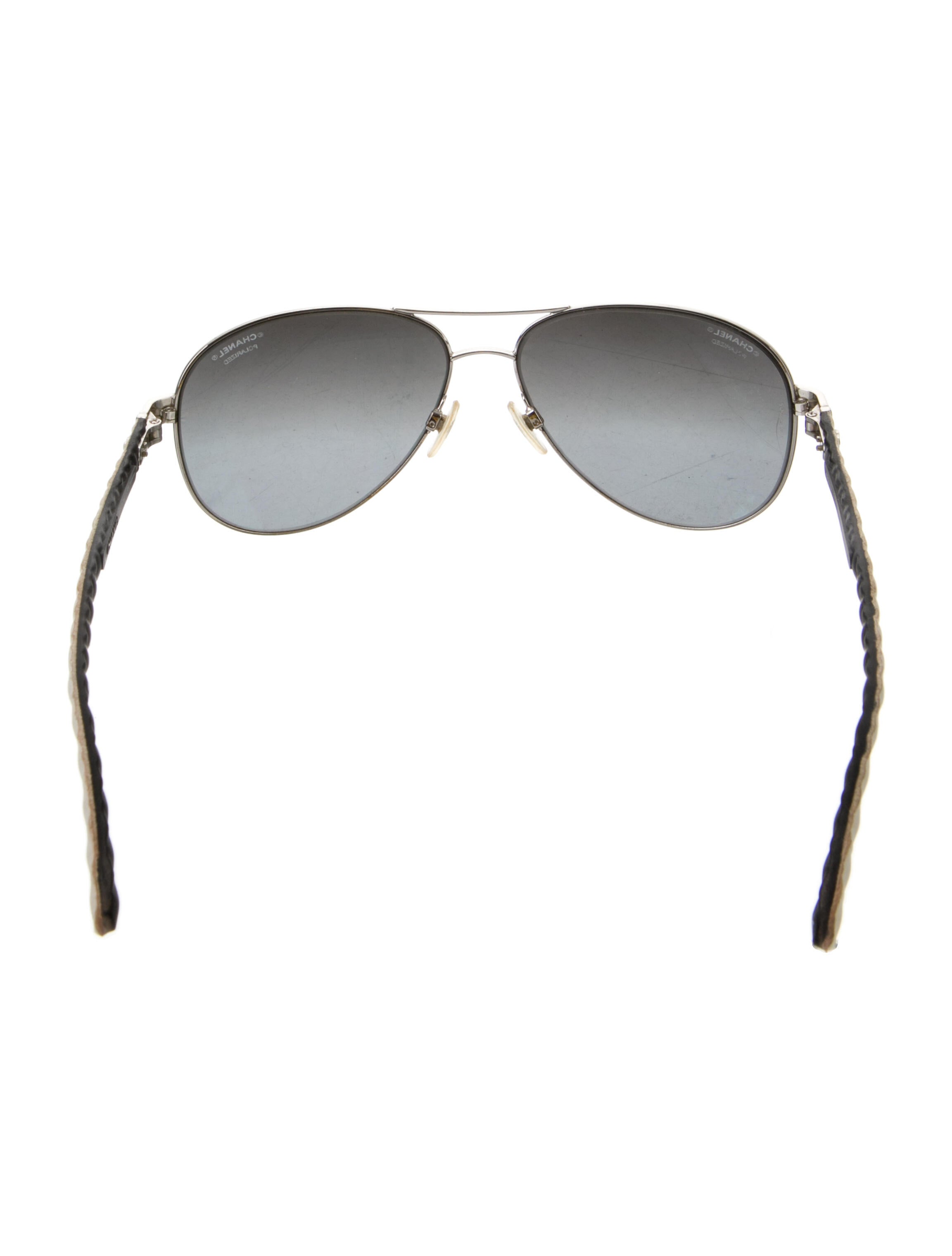 Chanel Interlocking CC Logo Aviator Sunglasses