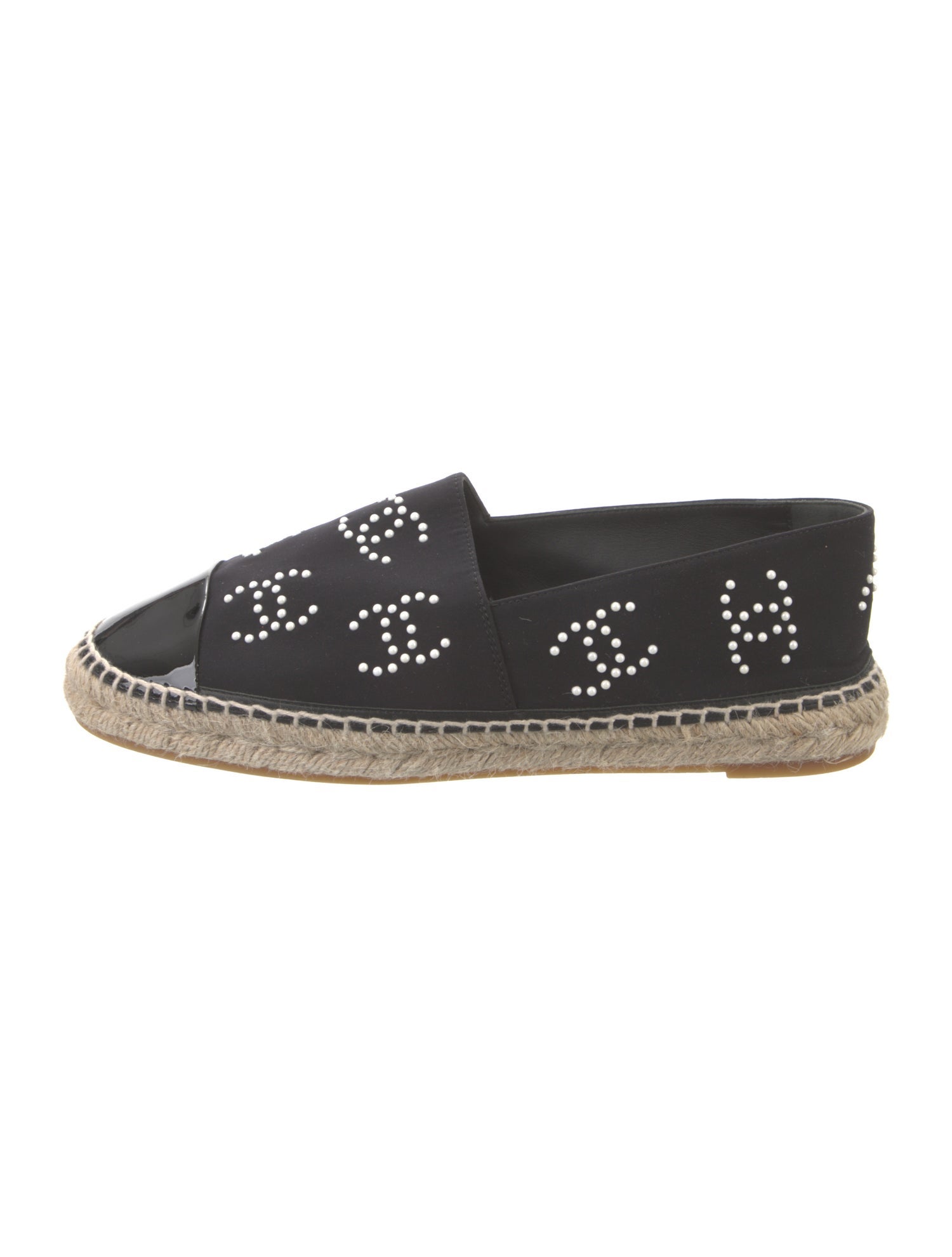 Chanel 2022 Interlocking CC Logo Espadrilles