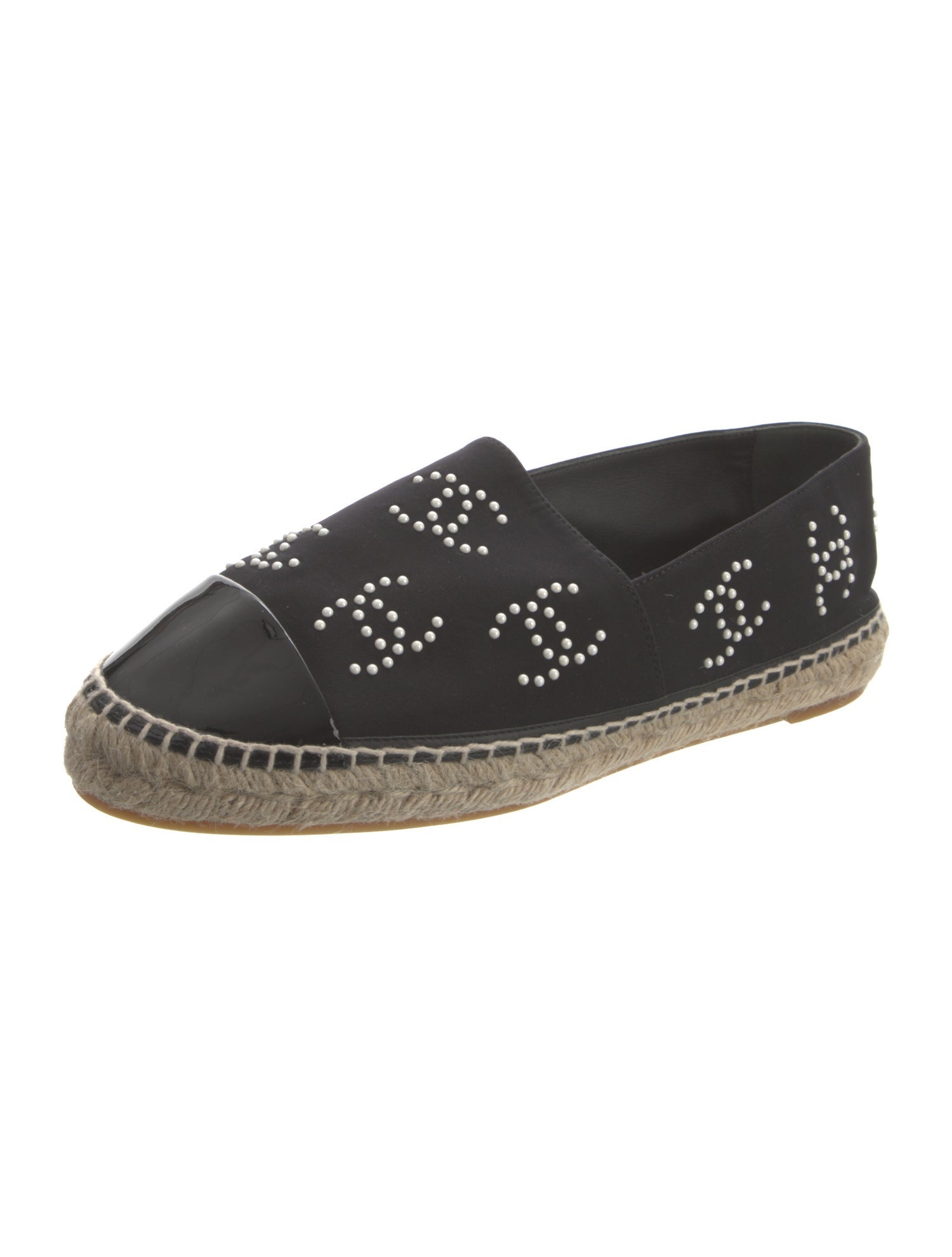 Chanel 2022 Interlocking CC Logo Espadrilles