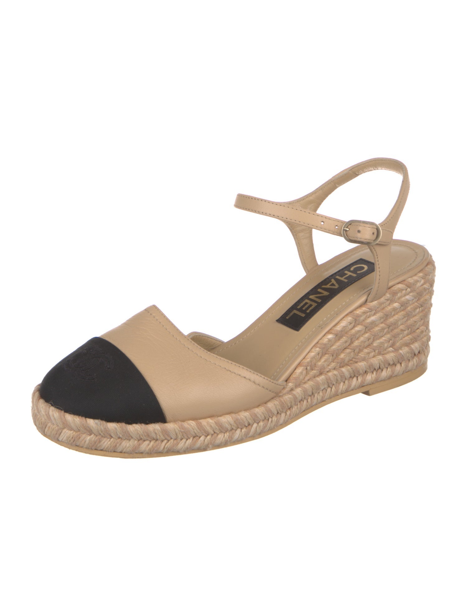 Chanel 2023 Interlocking CC Logo Slingback Pumps