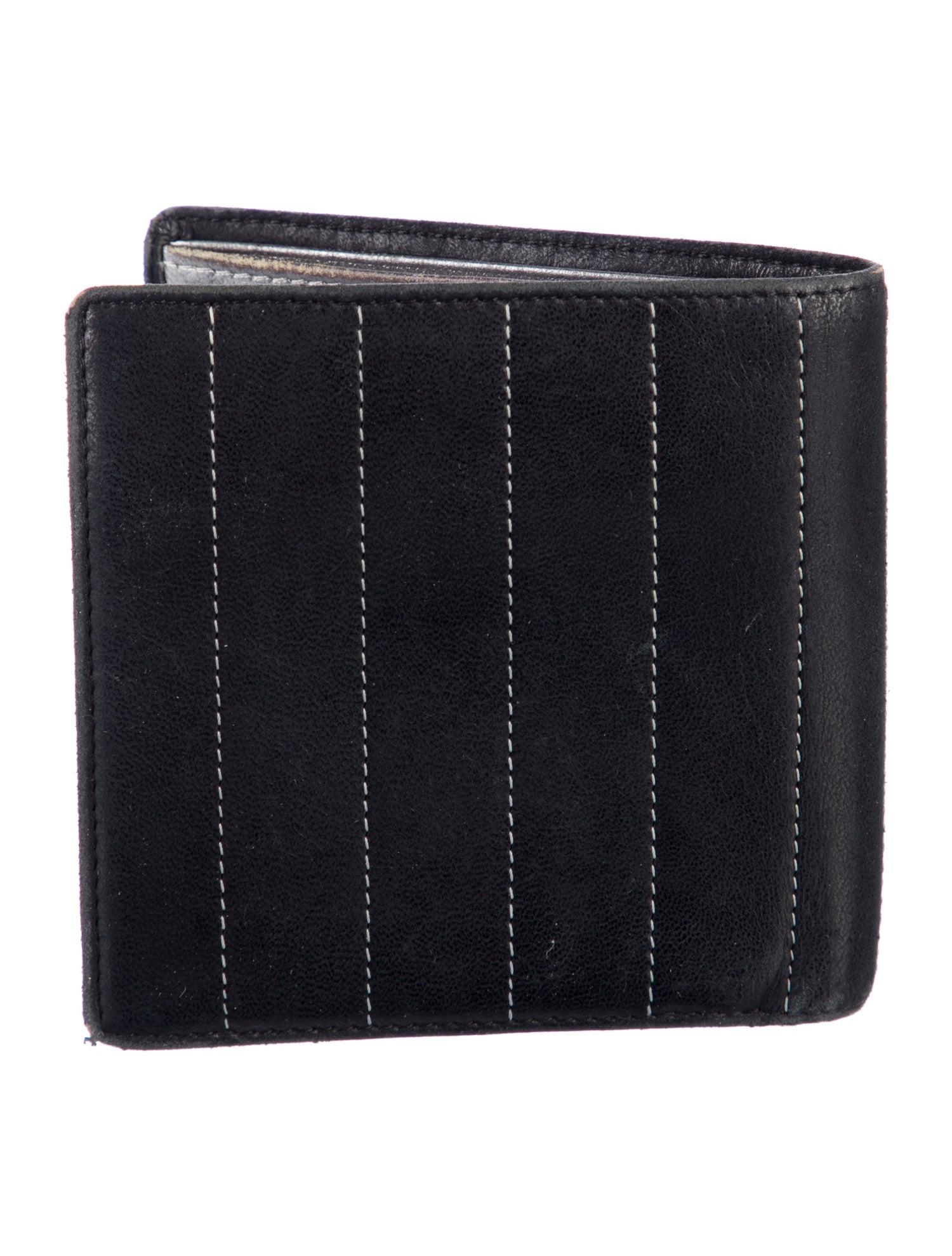 Chanel Mademoiselle Bi-Fold Interlocking CC Logo Bifold Wallet