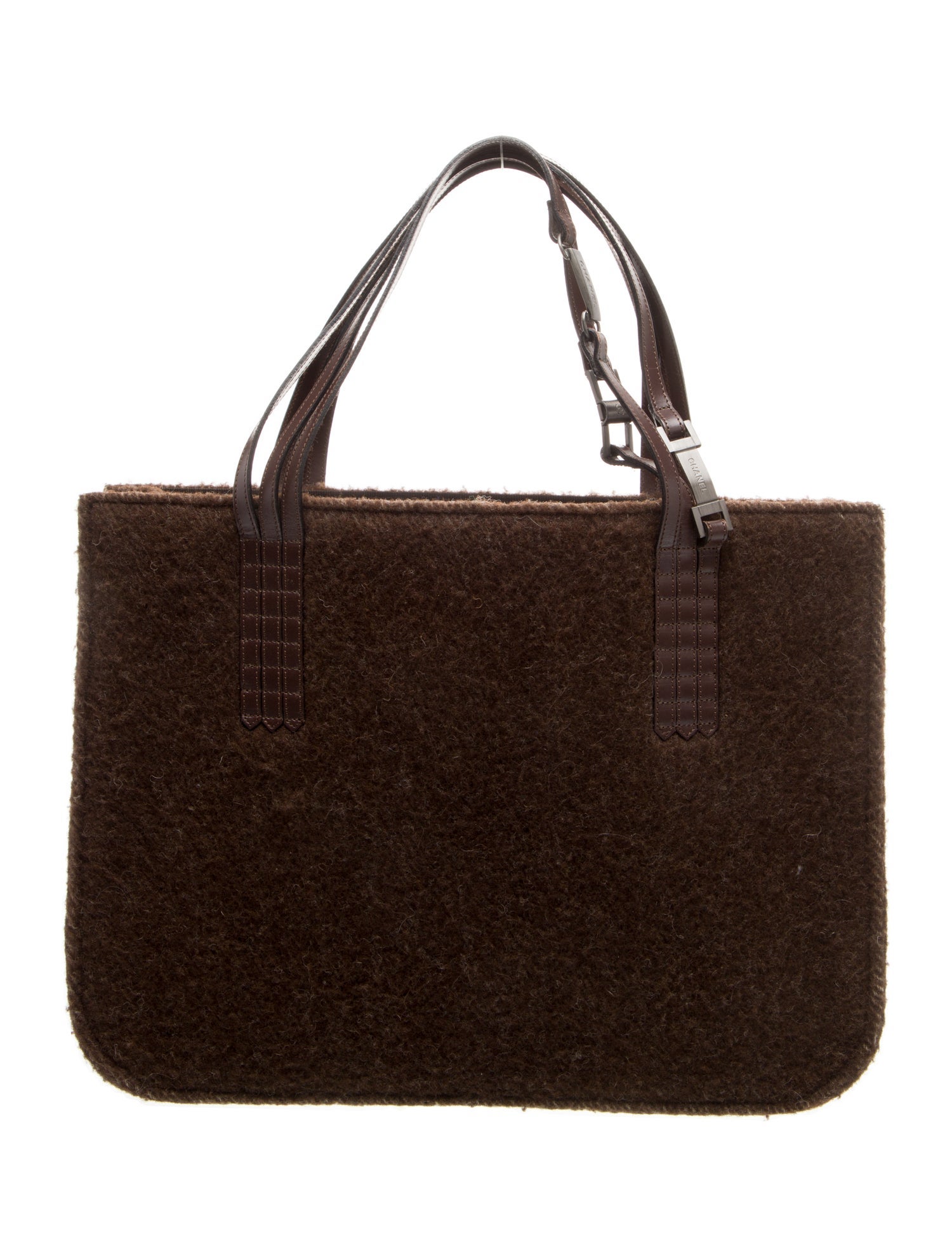 Chanel Wool Shopper Tote