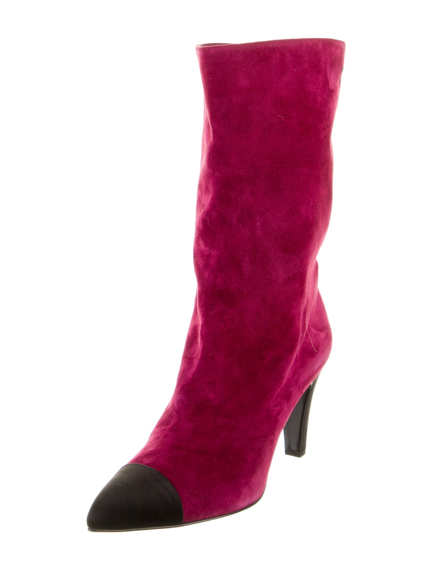 Chanel 2017 Interlocking CC Logo Boots