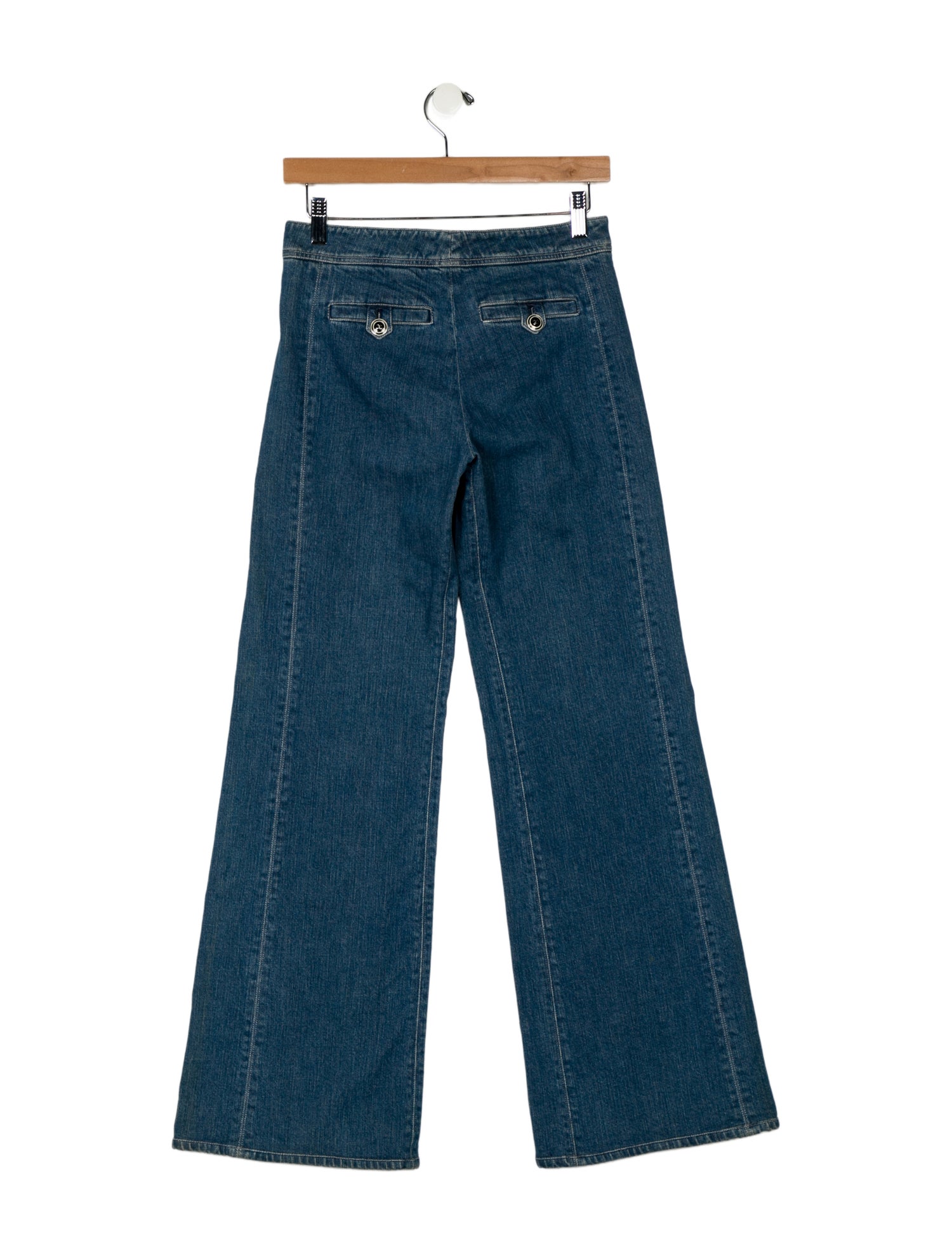 Chanel 2007 Wide Leg Jeans