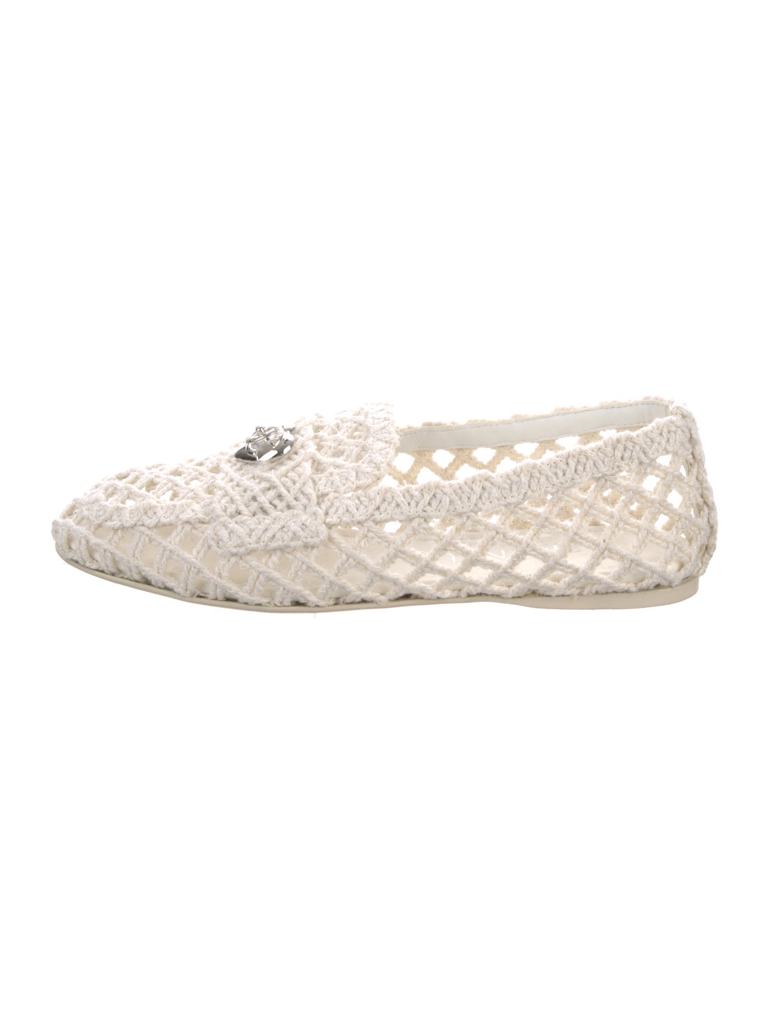 Chanel 2023 Interlocking CC Logo Ballet Flats
