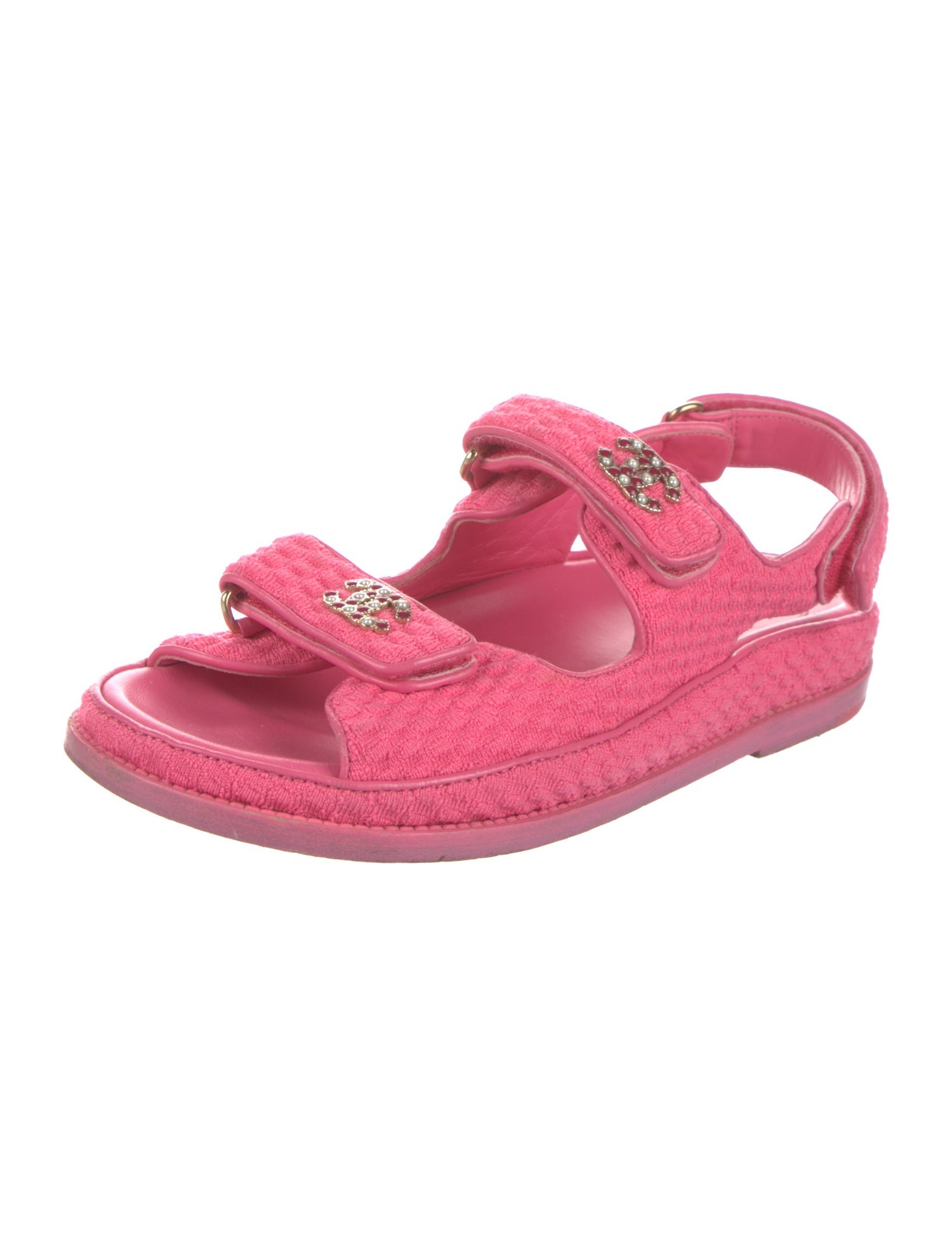 Chanel 2022 Interlocking CC Logo Espadrilles