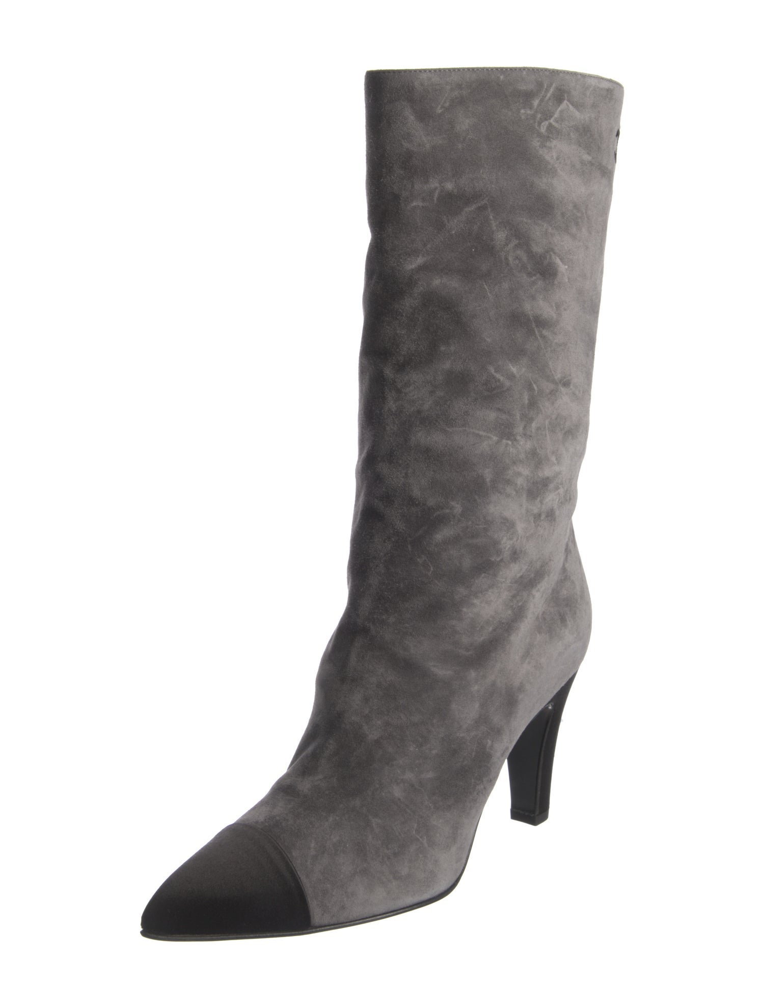 Chanel 2018 Interlocking CC Logo Boots