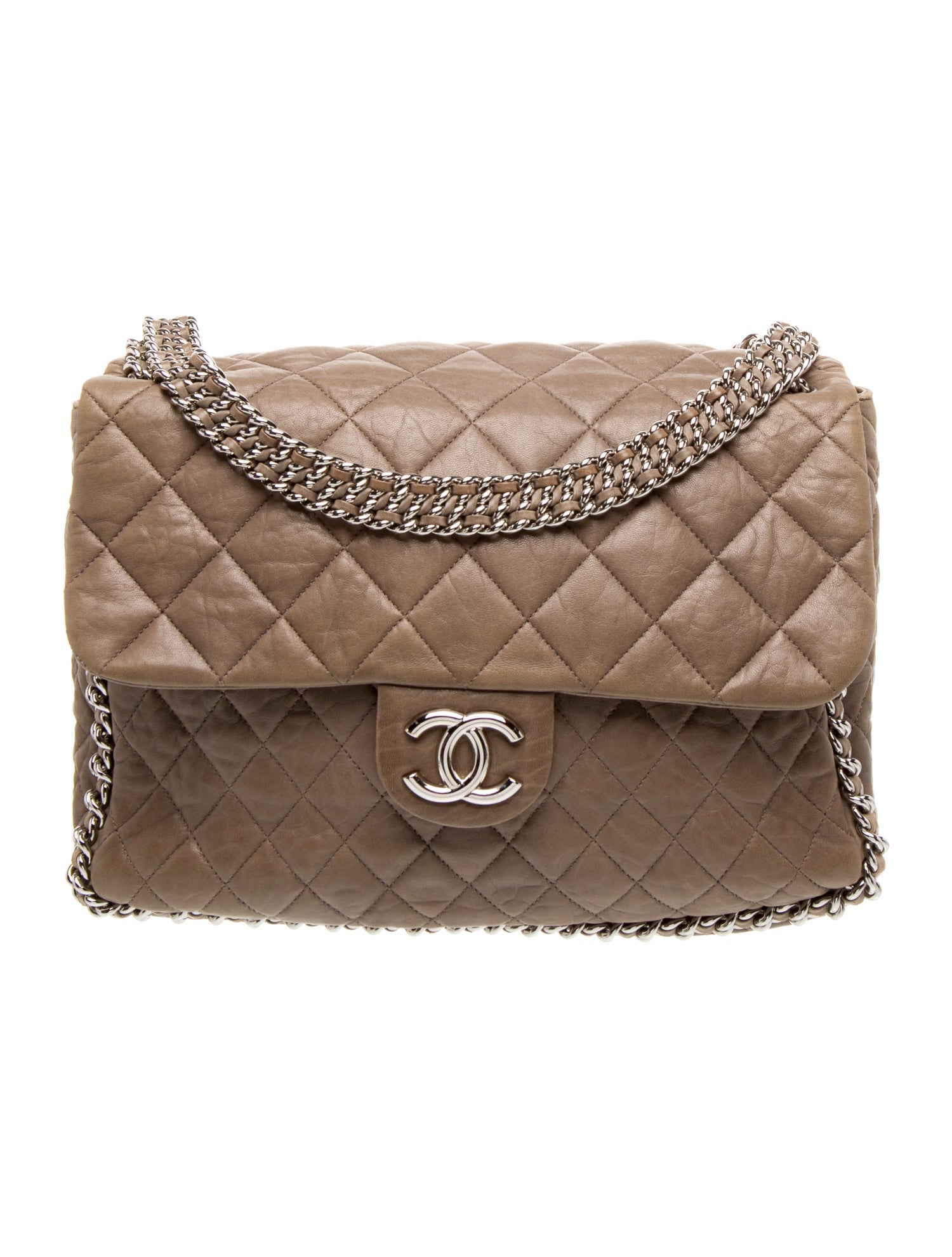 Chanel Maxi Chain Around Flap Bag