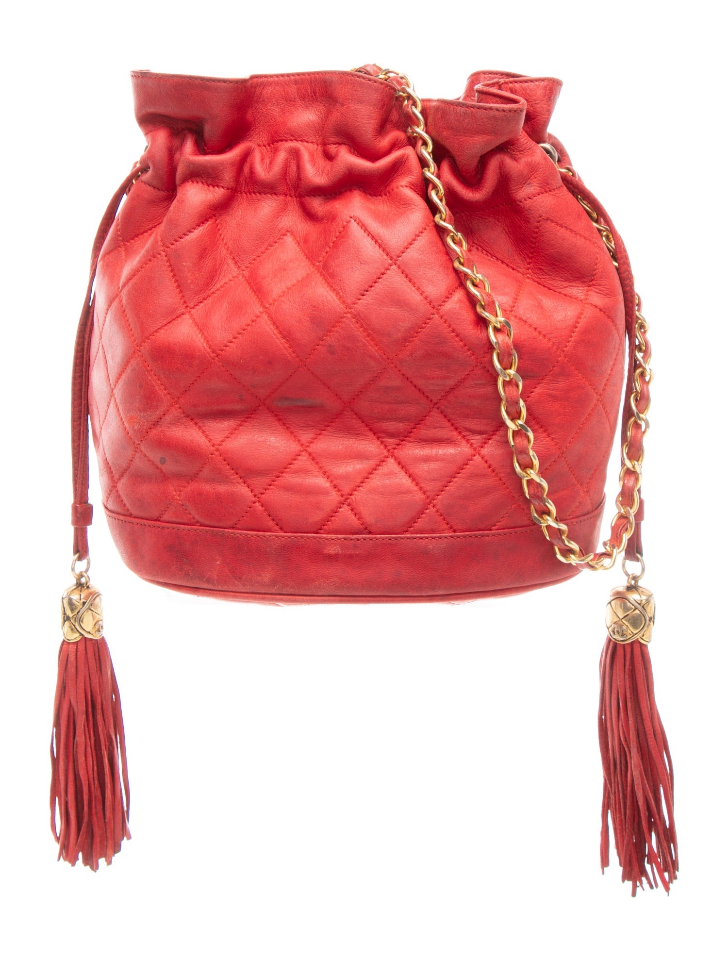 Chanel Quilted Bucket Bag