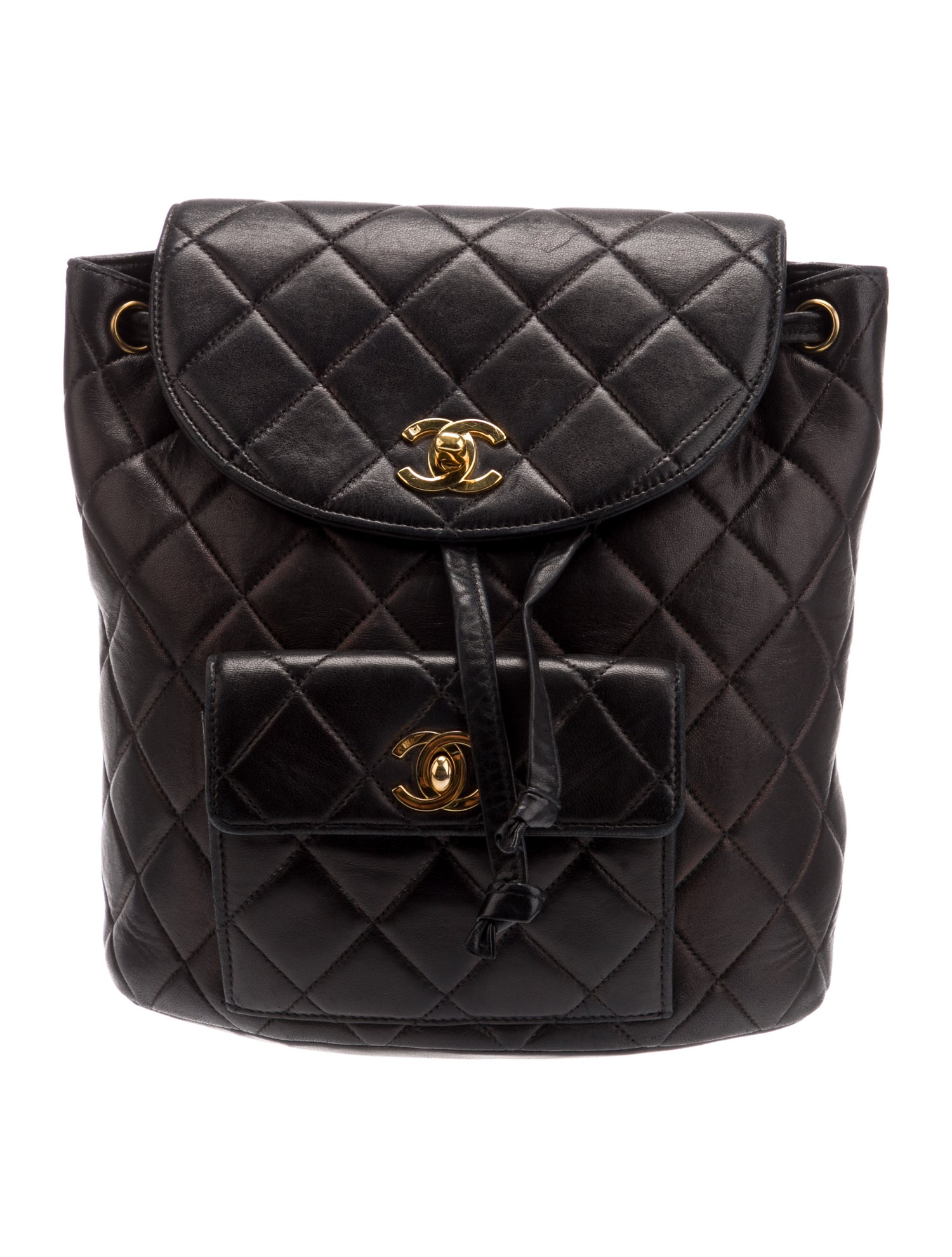 Chanel Quilted Lambskin Duma Backpack