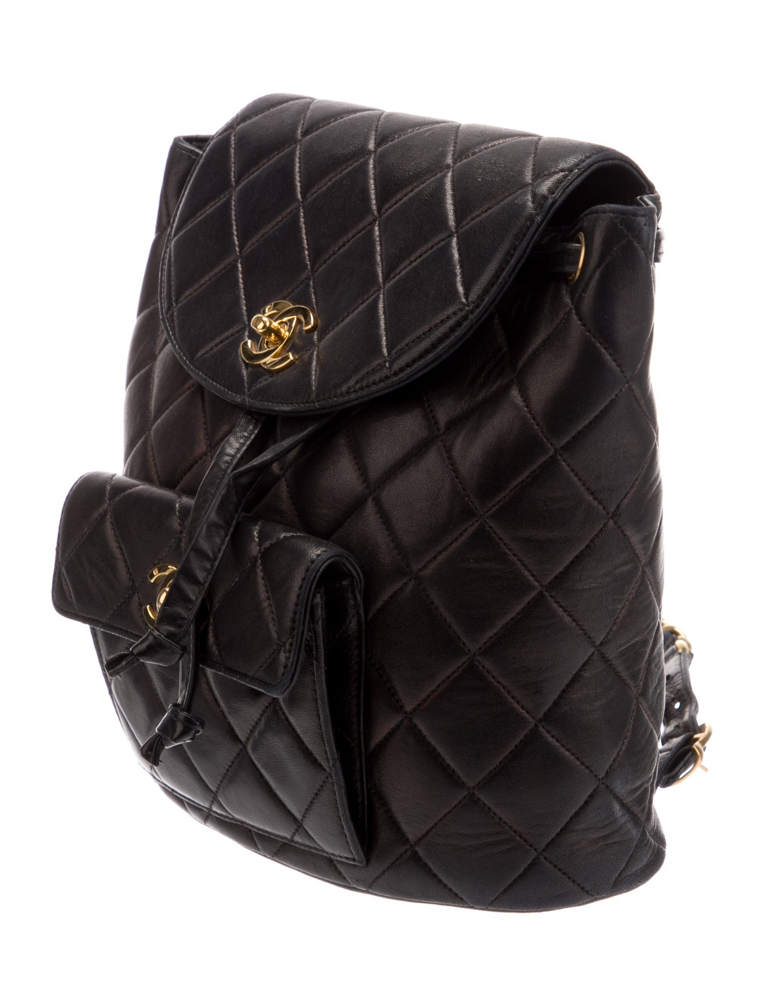 Chanel Quilted Lambskin Duma Backpack