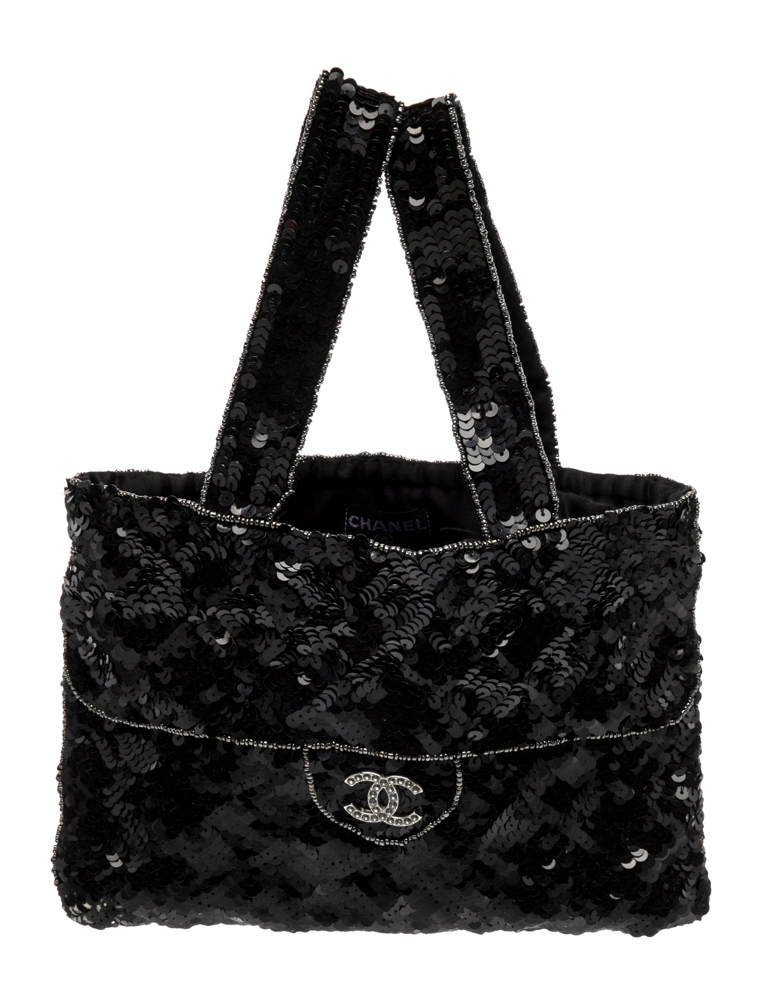 Chanel Mini Sequin Trompe L'oeil Bag