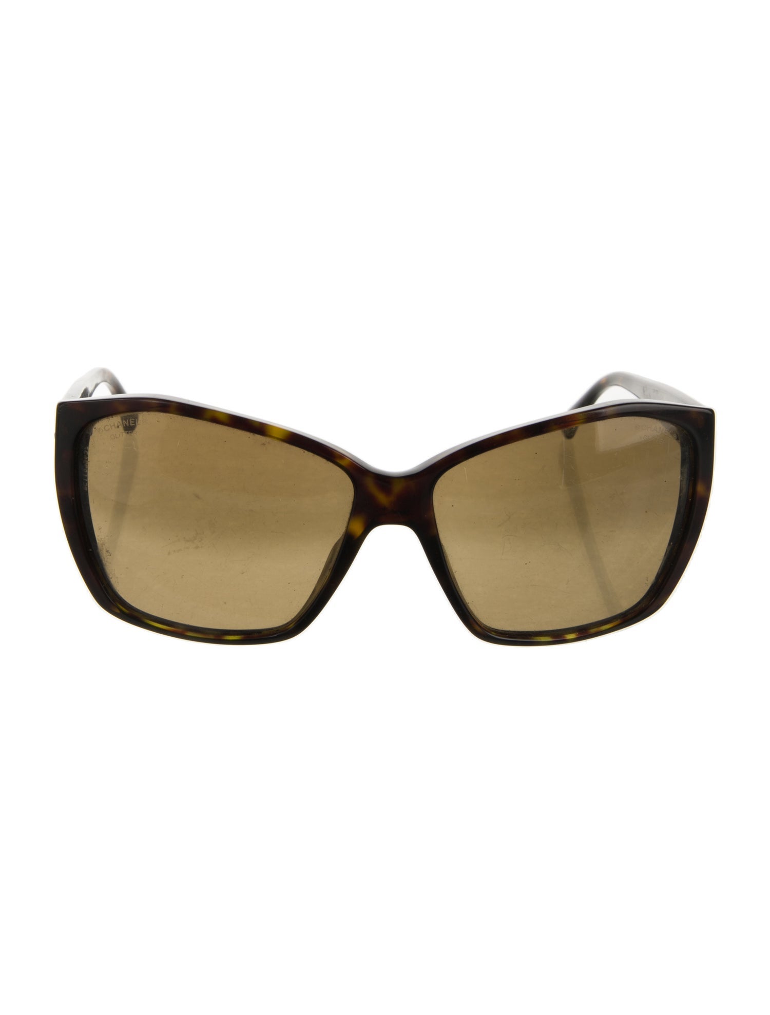 Chanel Interlocking CC Logo Square Sunglasses