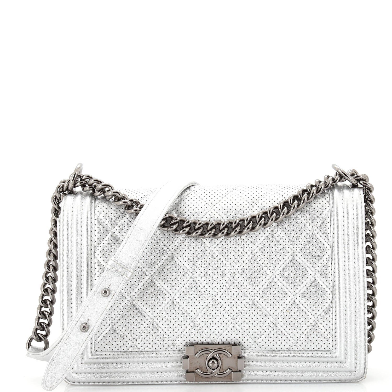 Chanel Medium Perforated Boy Bag