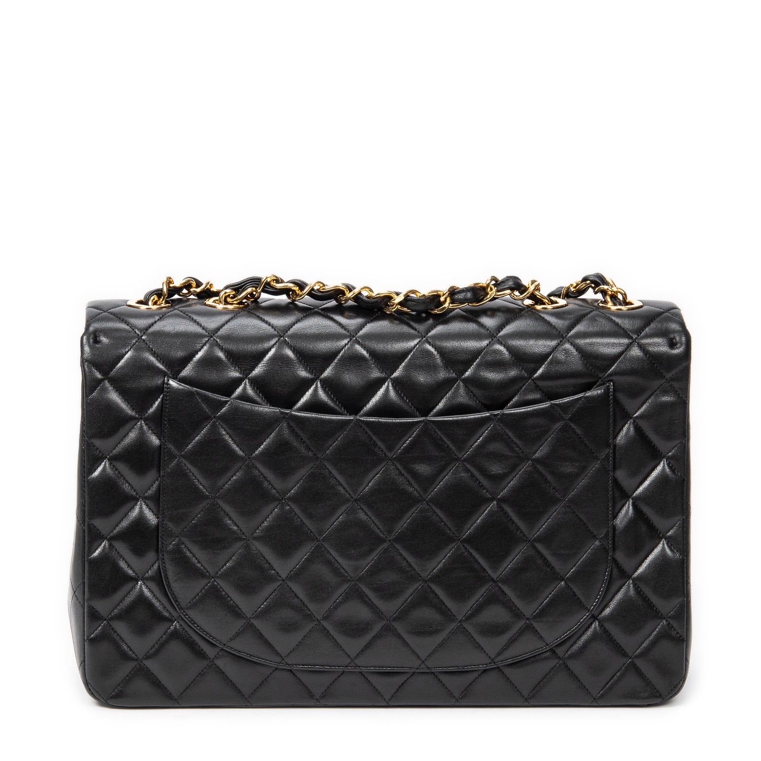 Chanel Leather Maxi Jumbo XL Flap