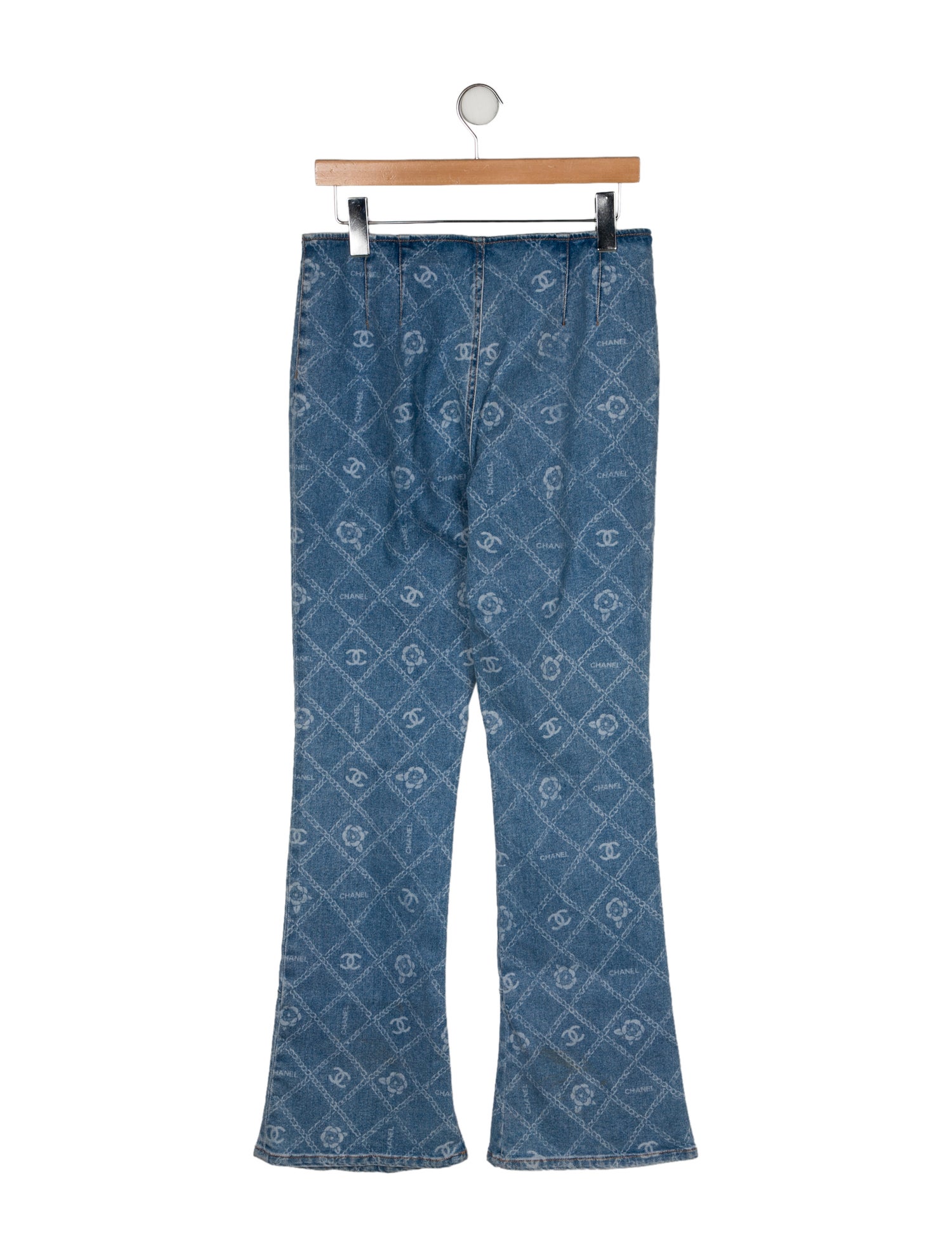 Chanel 2023 Wide Leg Jeans