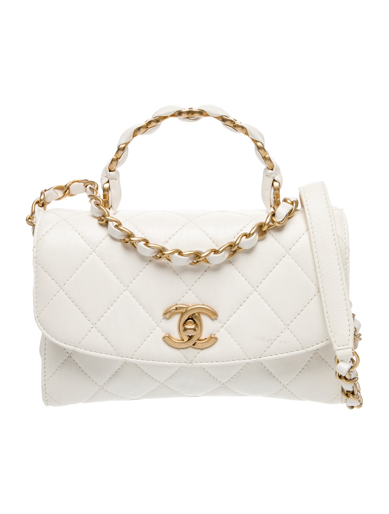 Chanel Mini CC Links Top Handle Bag